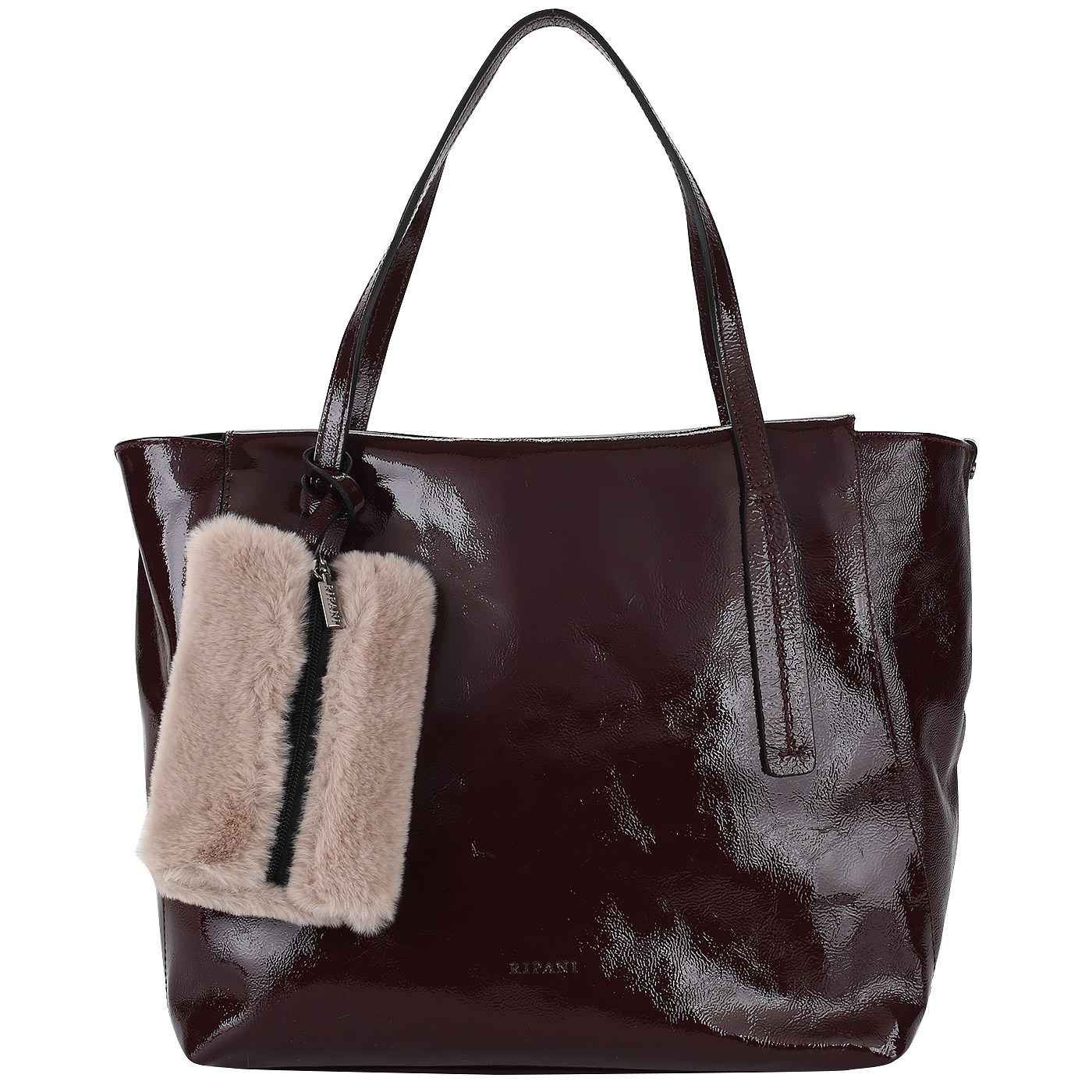 Кожаная сумка с напылением Ripani Zamia