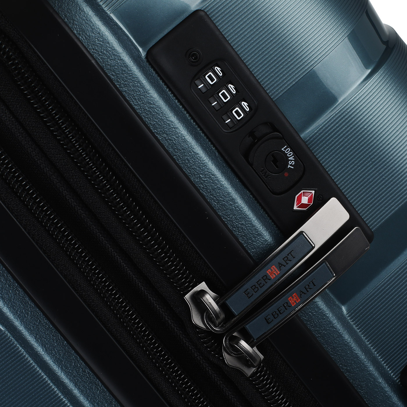 Чемодан средний M из полипропилена с кодовым замком Eberhart Shift