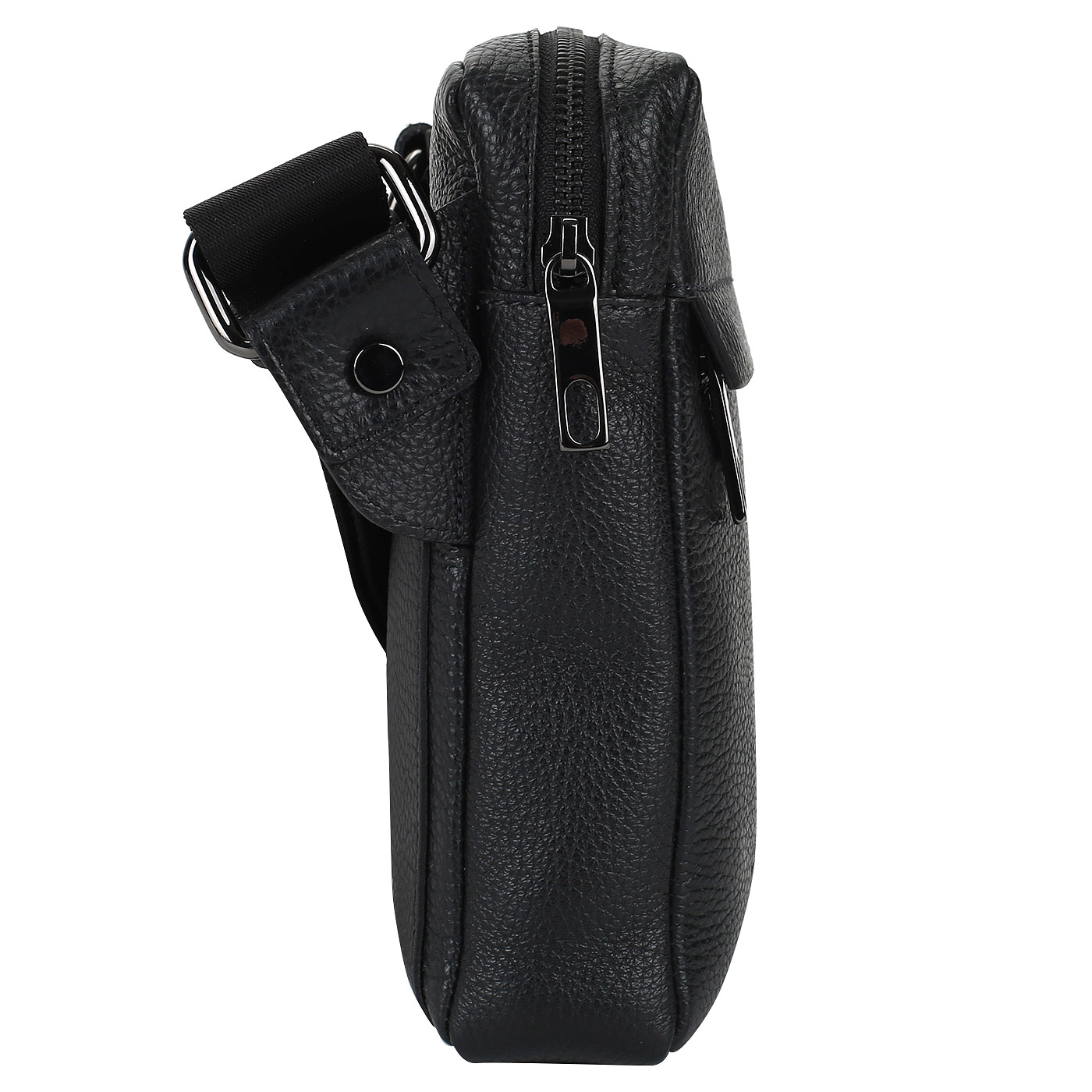 Сумка-планшет из черной кожи Ripani Urban