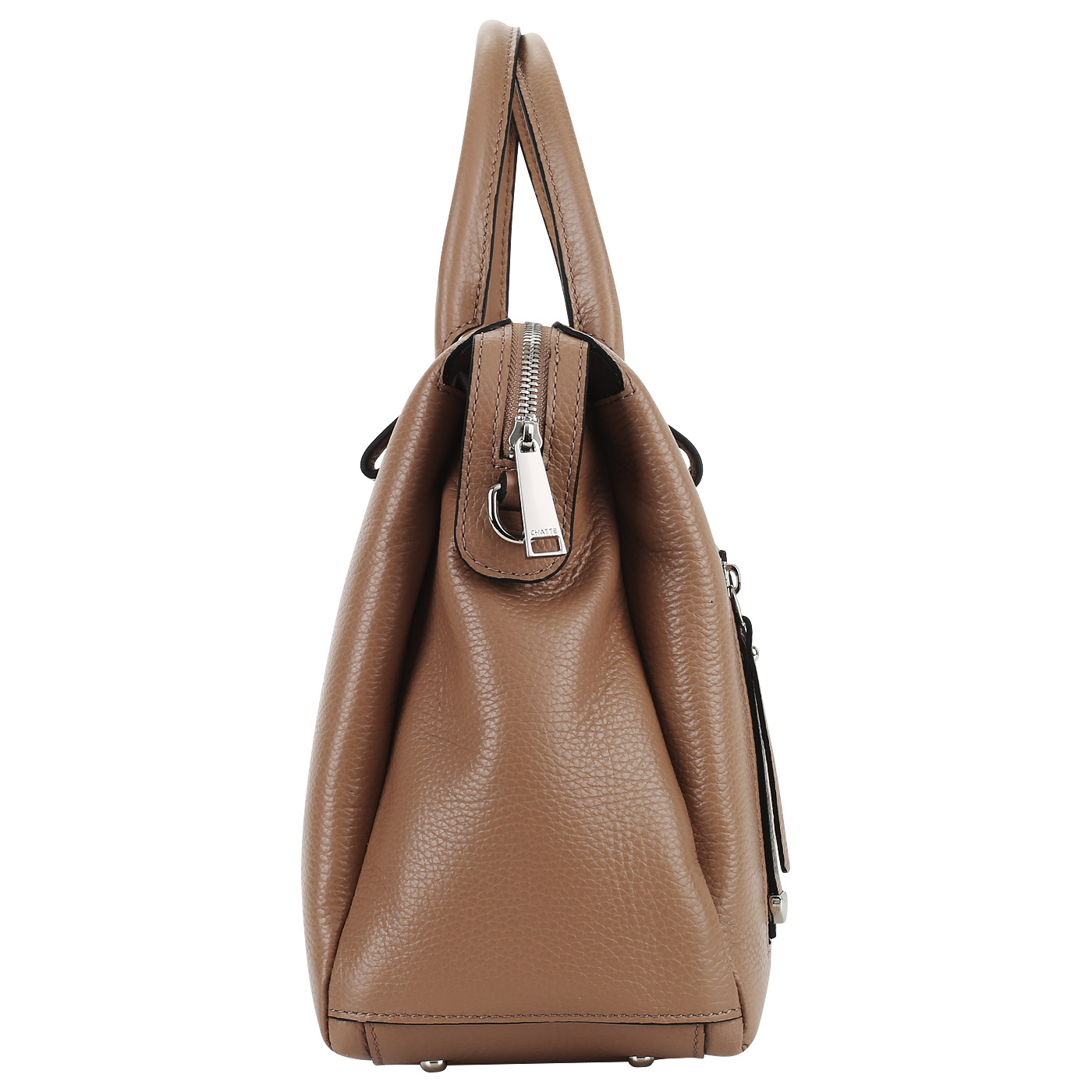 Сумка из мягкой зернистой кожи Chatte Marseille