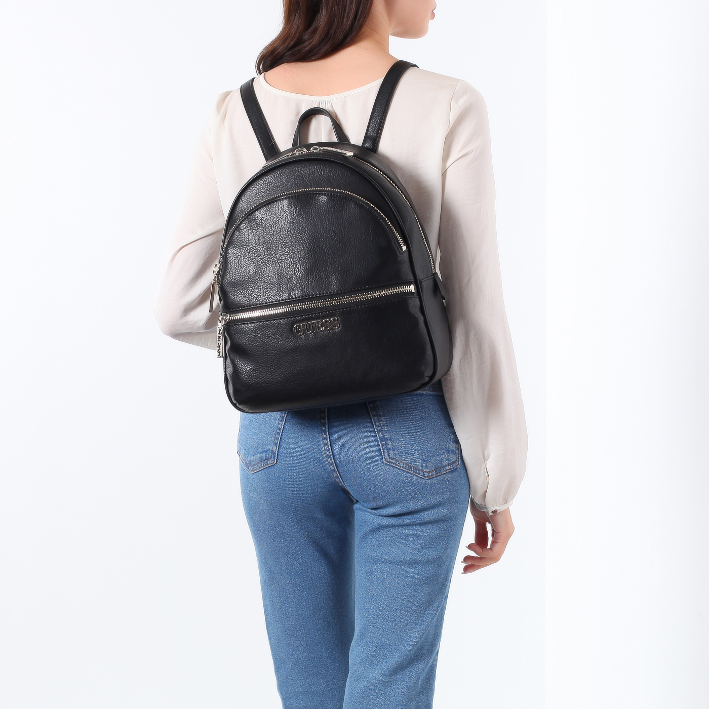 Черный рюкзак Guess Manhattan