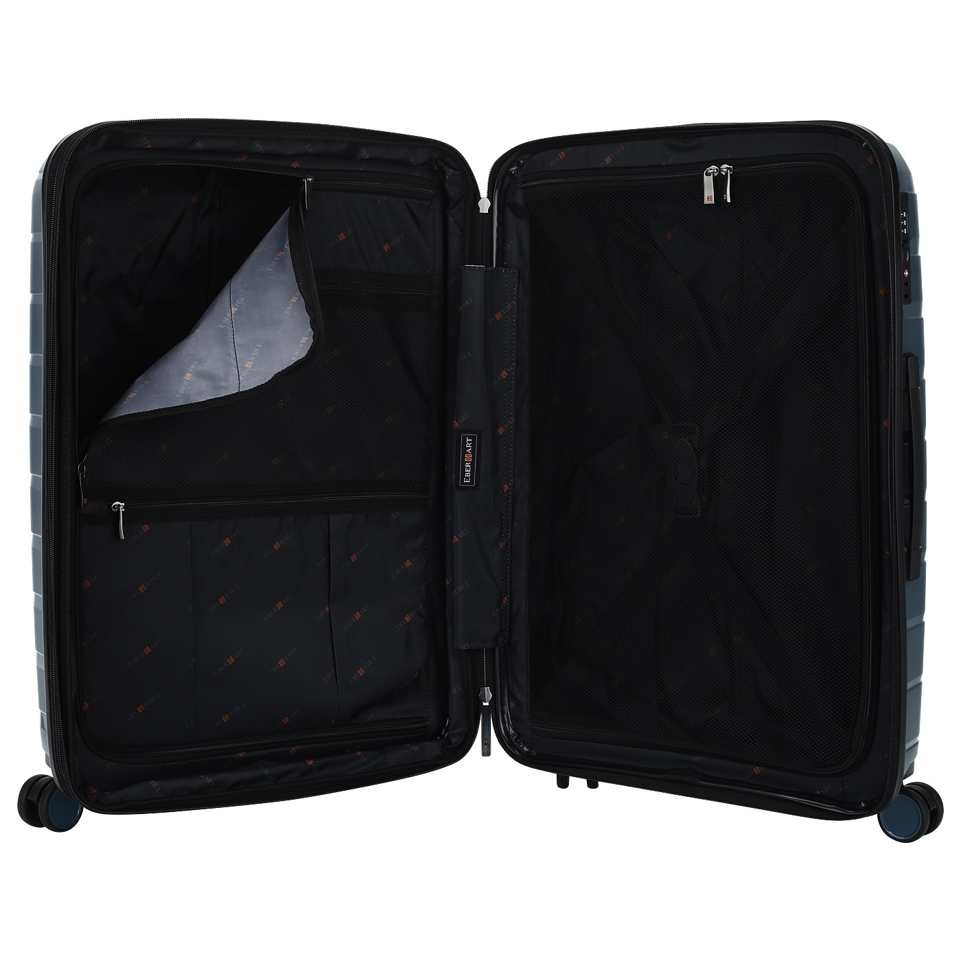 Чемодан средний M из полипропилена с кодовым замком Eberhart Shift