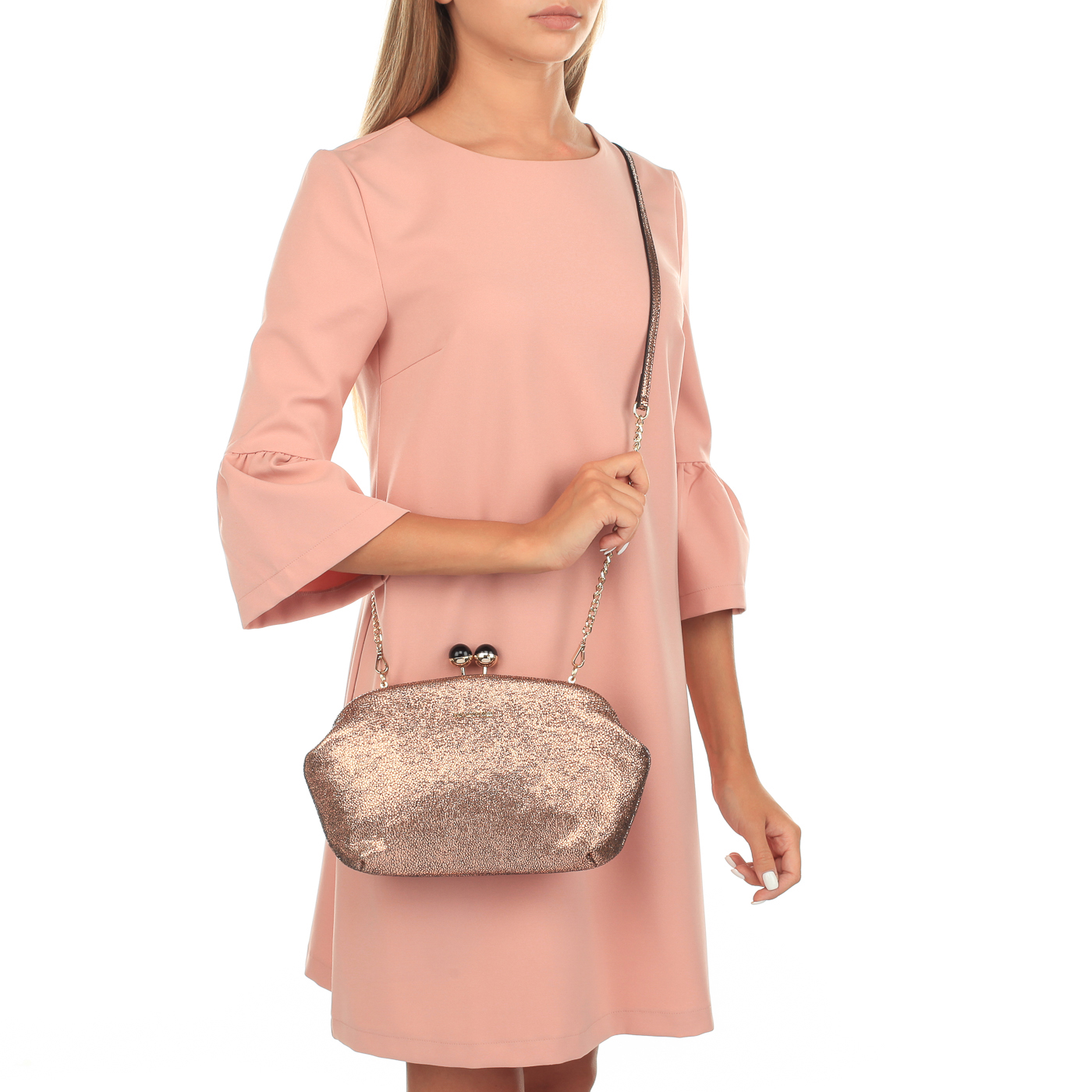 Ридикюль на застежке Cromia Gala met