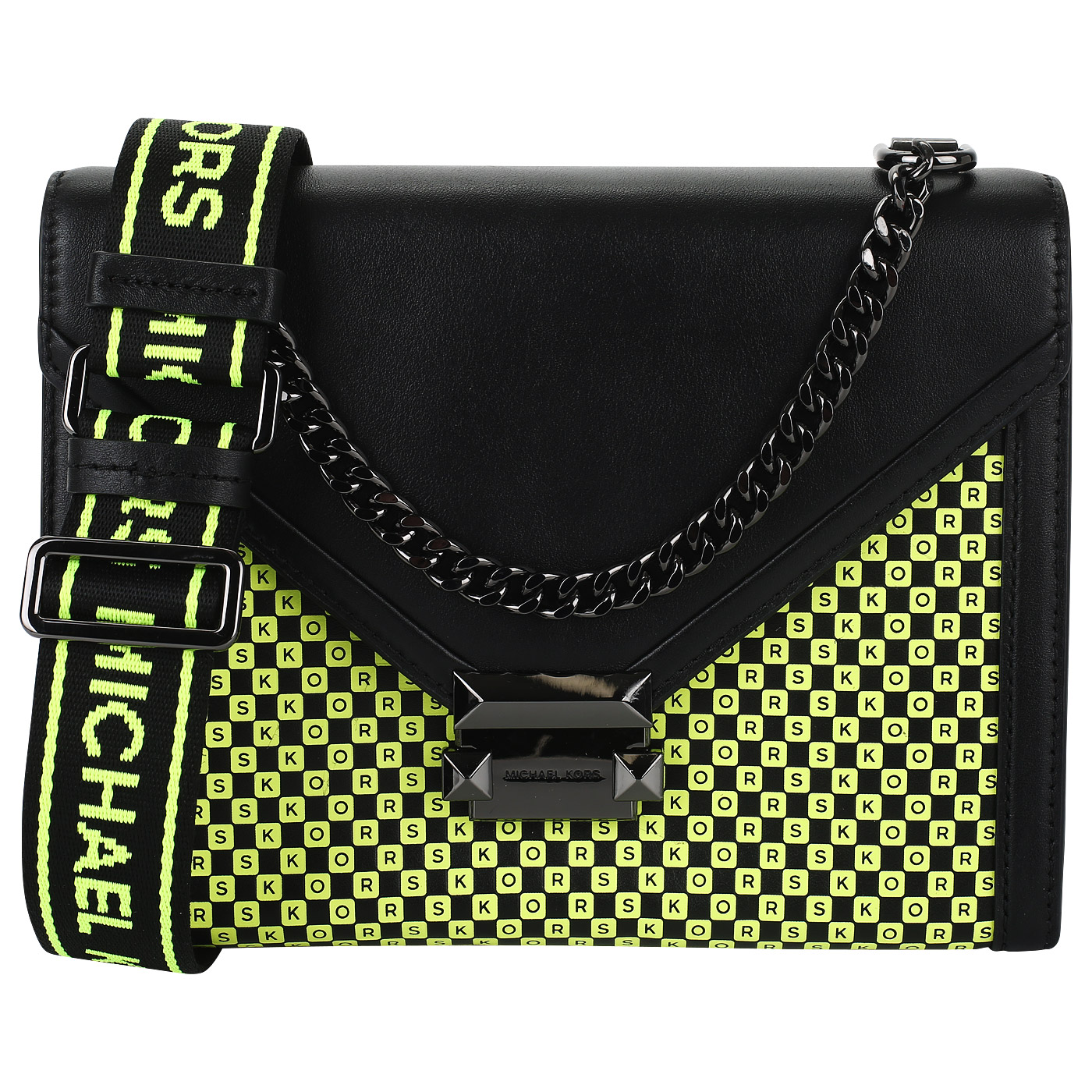 Michael Kors Кожаная сумка с тиснением