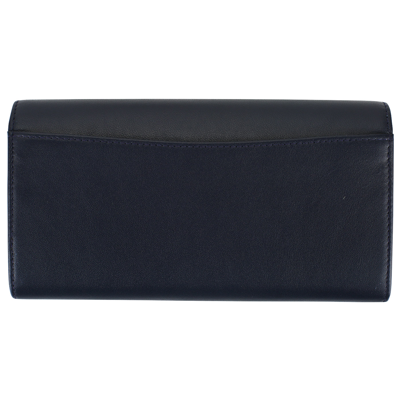 Портмоне из синей кожи Aurelli Luna tropico