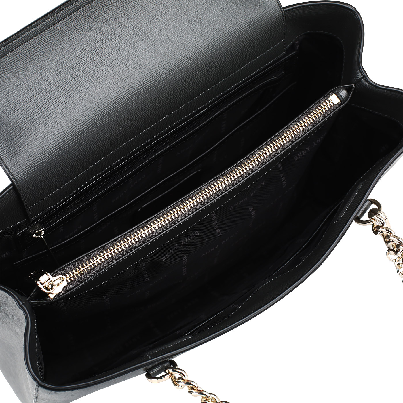 Тисненая сумка с двумя отделами DKNY Bryant