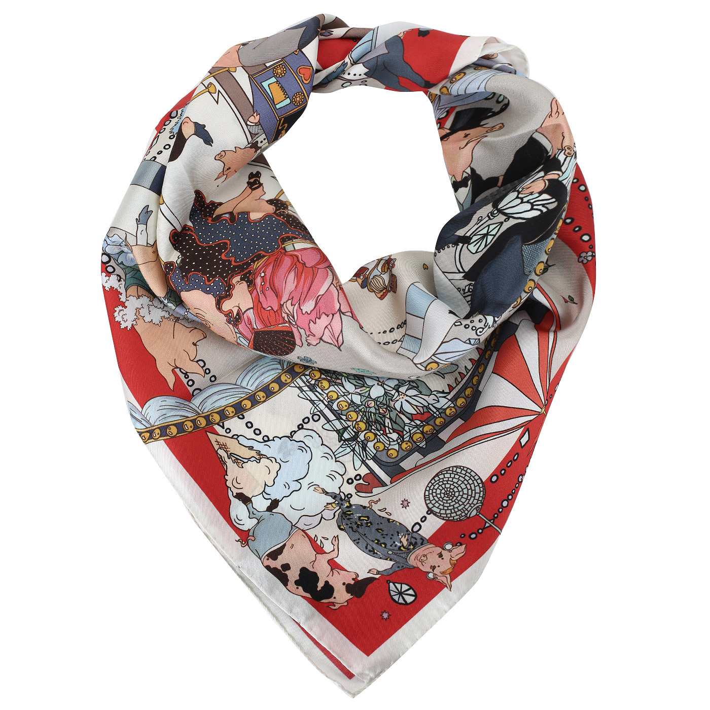 Шелковый платок Radical Chic Dance Marathon