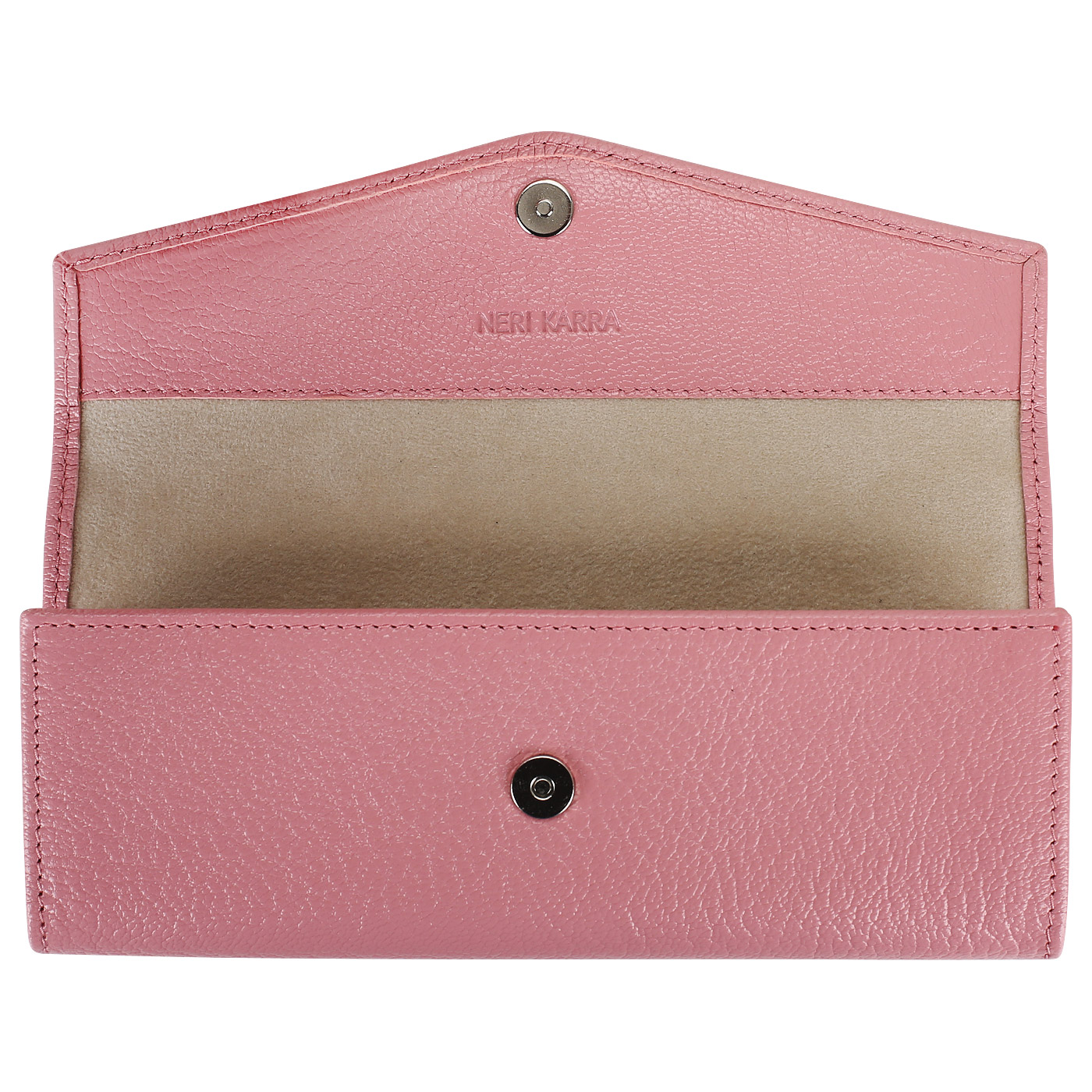 Кожаный очечник на магнитной кнопке Neri Karra 