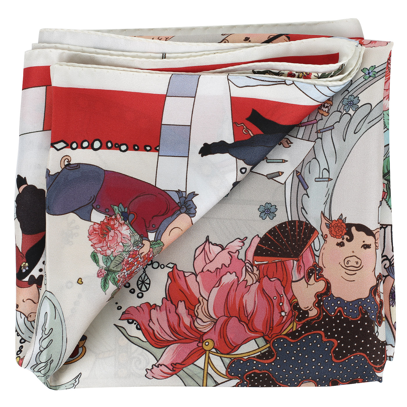 Шелковый платок Radical Chic Dance Marathon