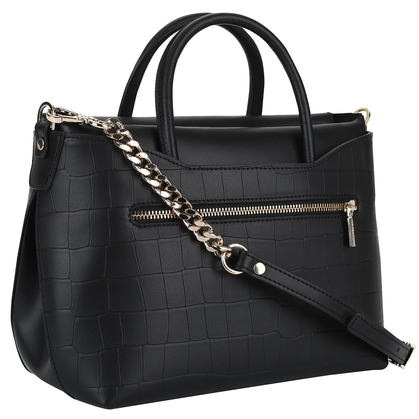 Сумка с отделкой под крокодила Ripani Capinera