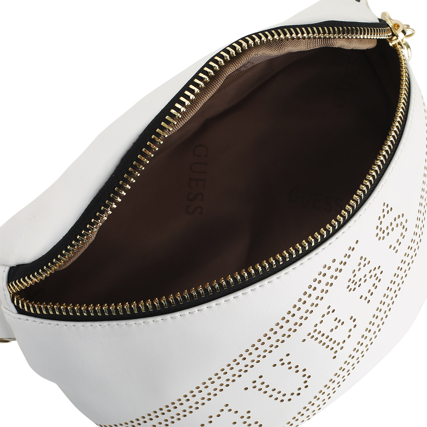 Поясная сумка с перфорацией Guess 