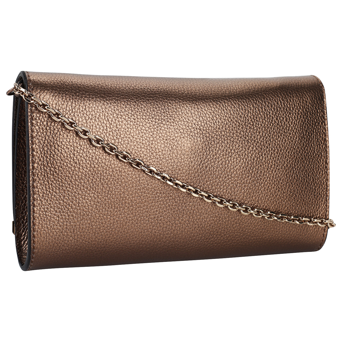 Клатч на цепочке Coccinelle Lumiere metal