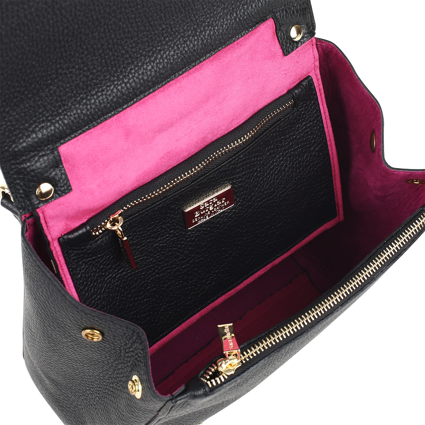 Кожаная сумка Sara Burglar Lia Dama Free