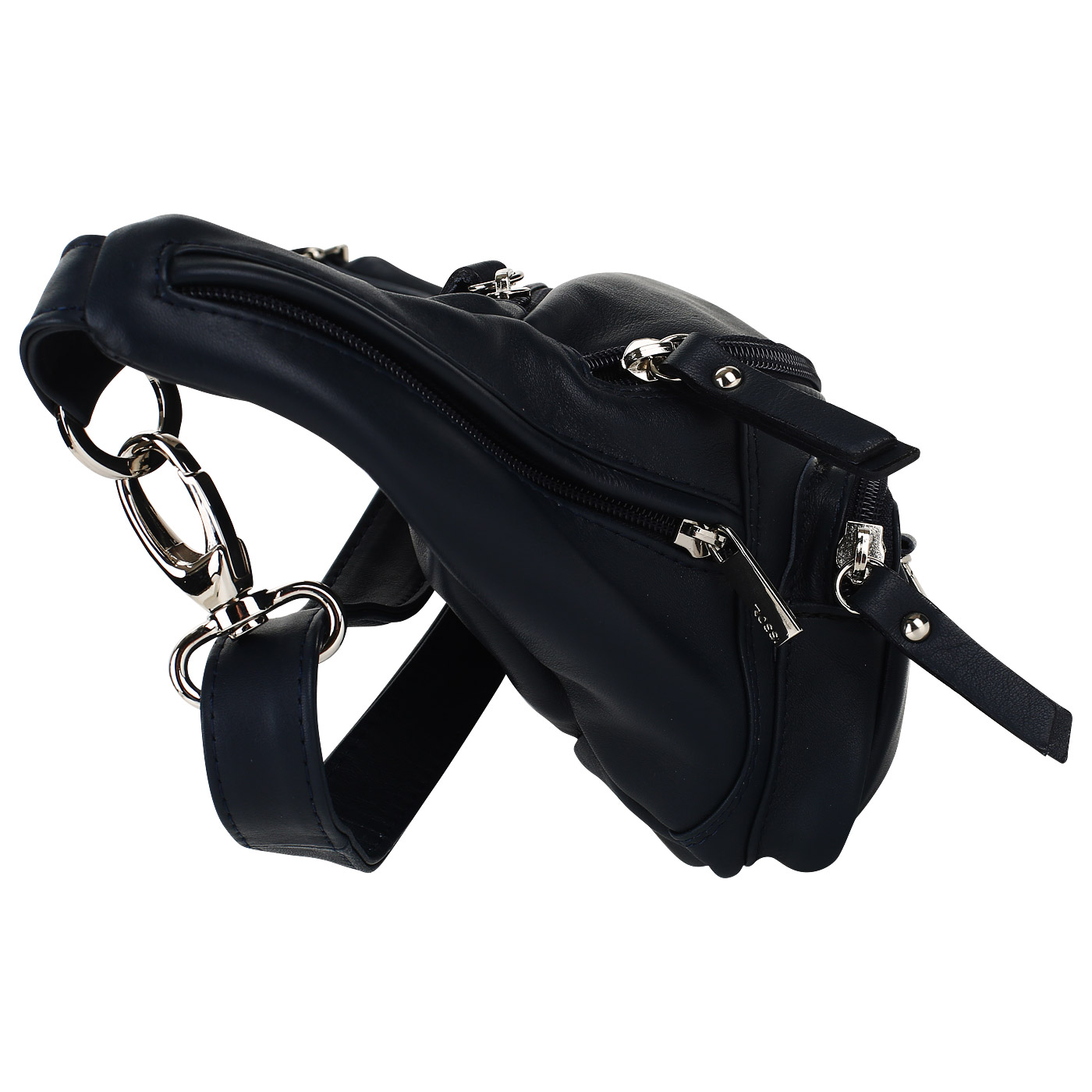 Поясная сумка из натуральной кожи Bruno Rossi 