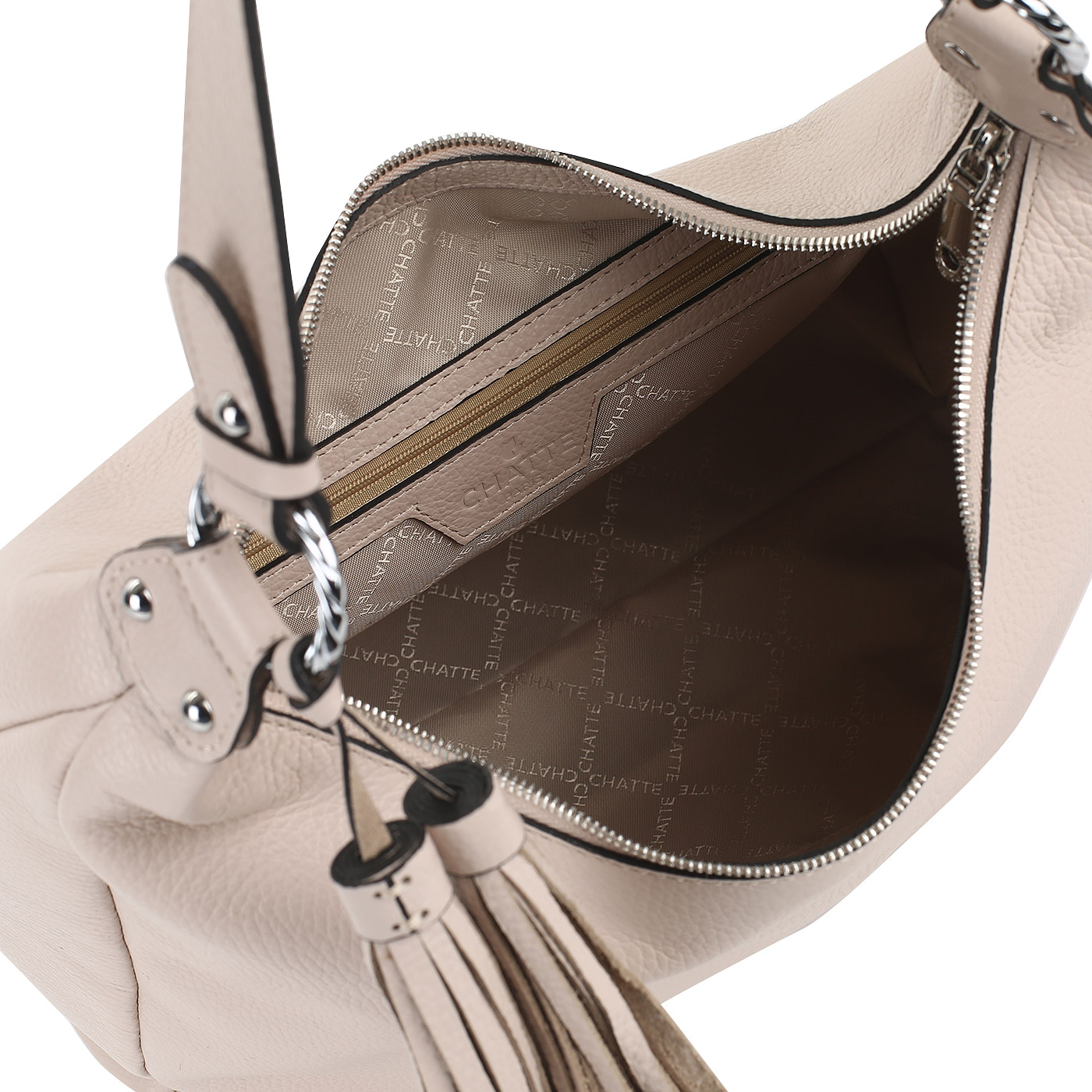 Сумка из зернистой кожи Chatte Marseille