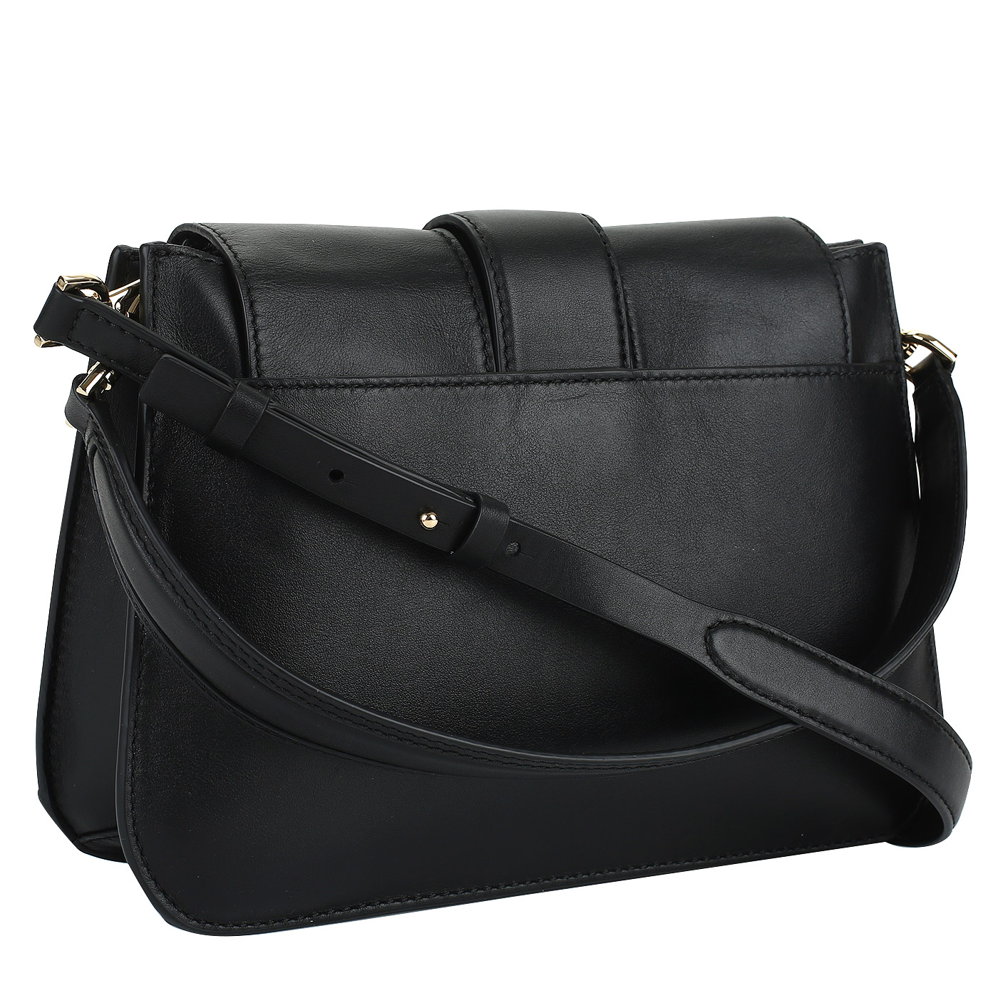 Кожаная сумка с откидным клапаном Michael Kors Lillie