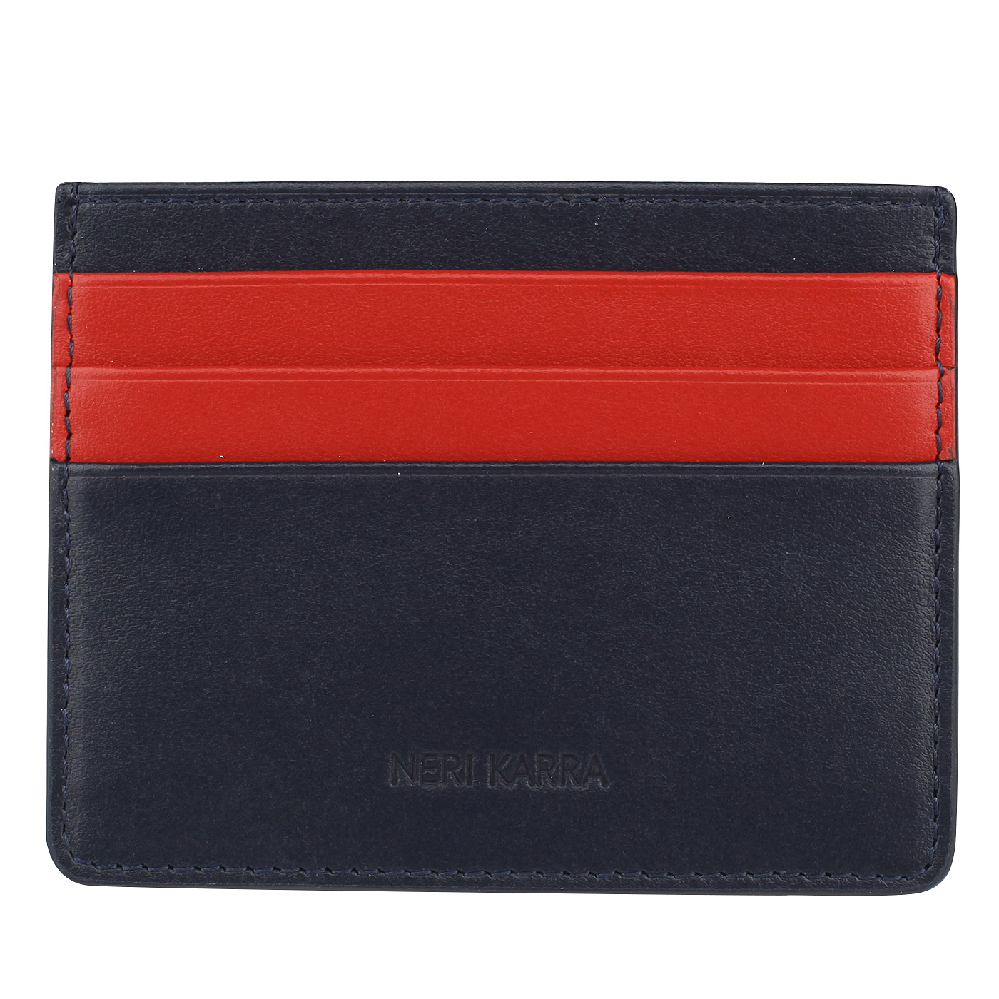 Neri Karra Визитница из кожи без застежки
