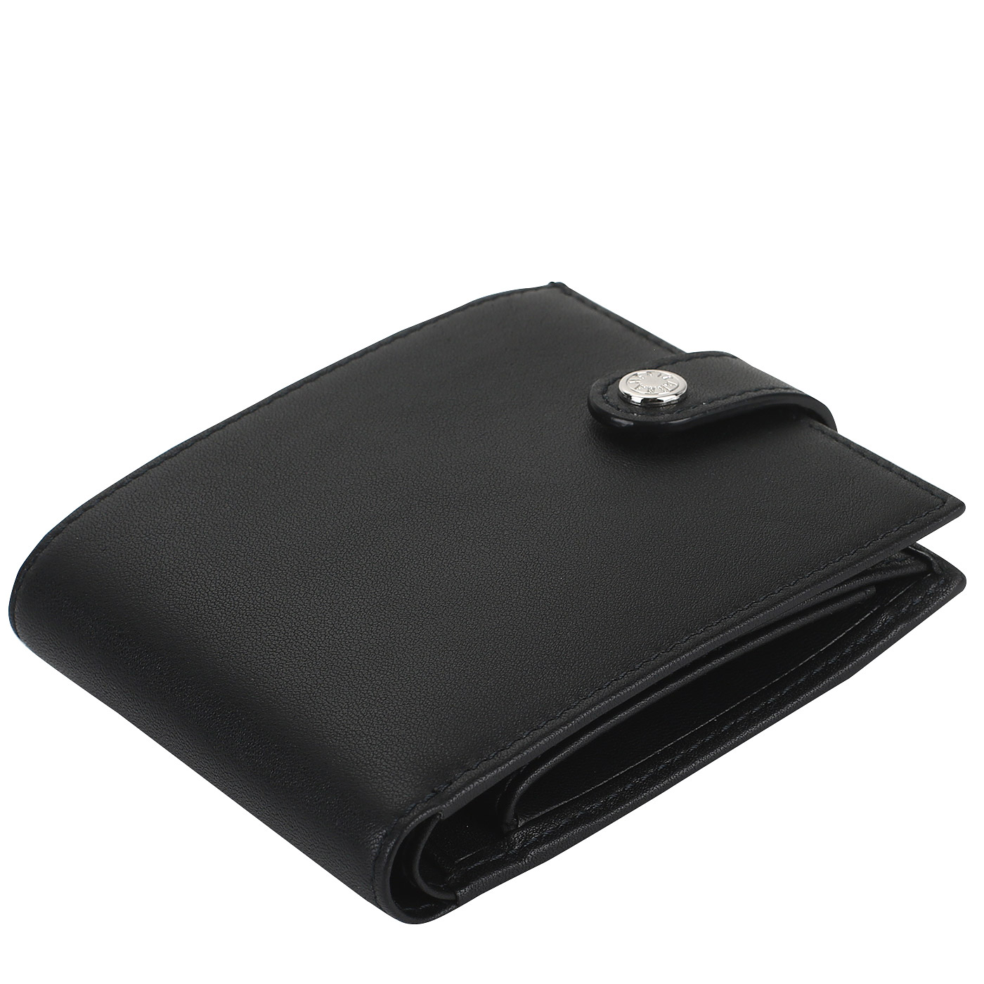 Кожаное портмоне на кнопке Neri Karra 