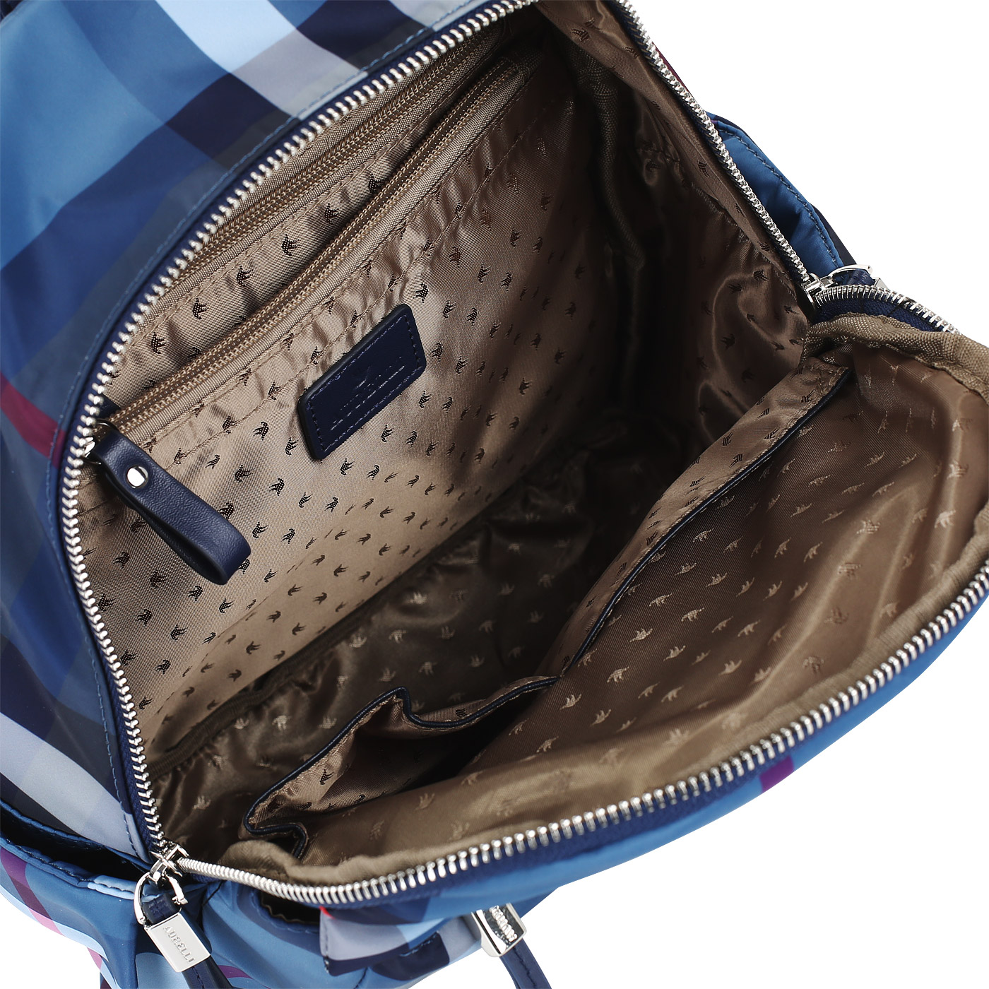 Рюкзак в клетку Aurelli Nylon