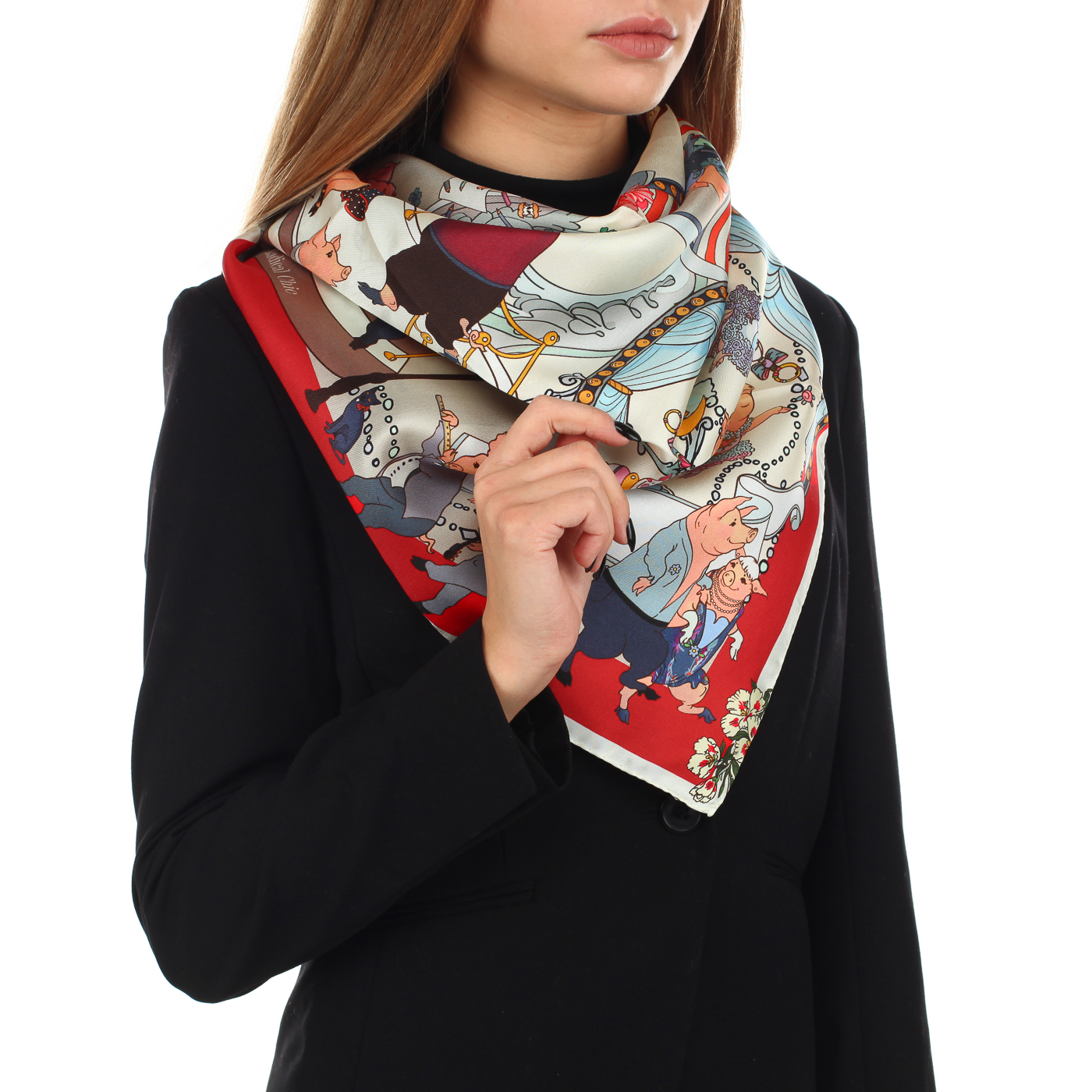 Шелковый платок Radical Chic Dance Marathon