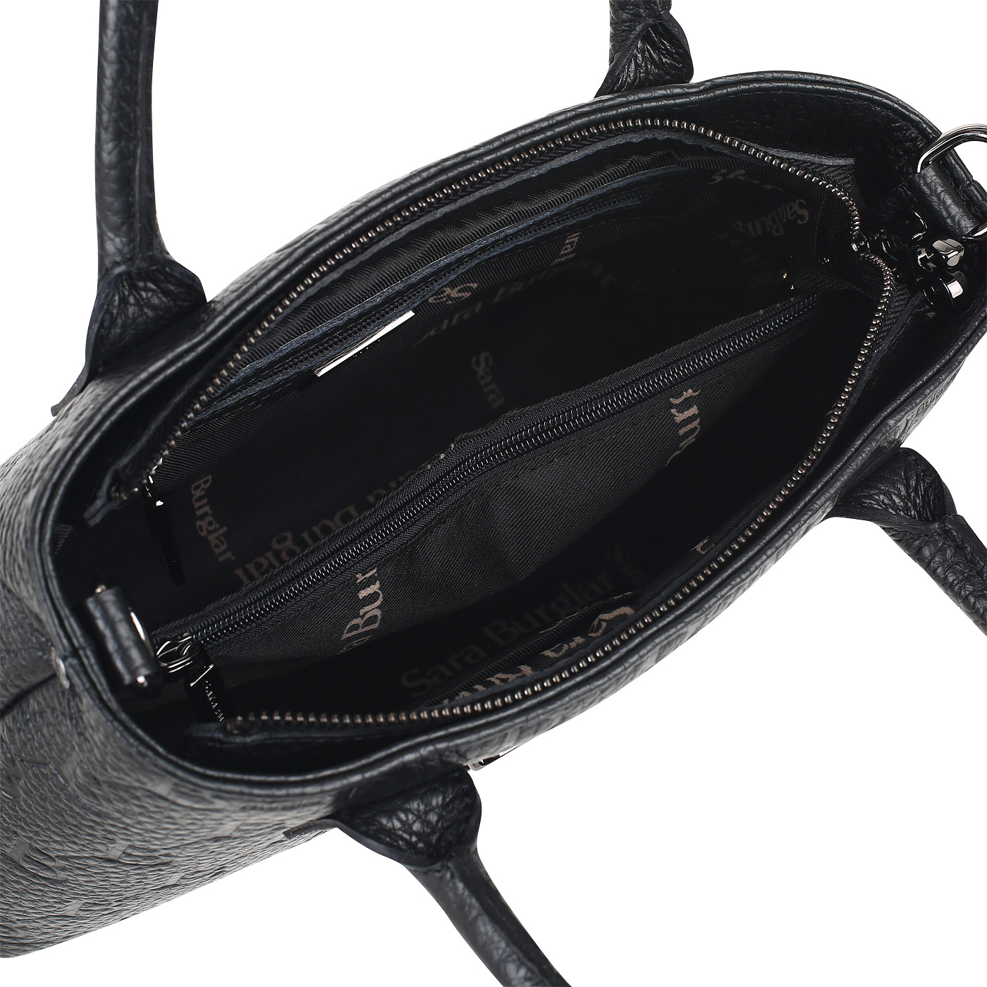 Тиснёная сумка с логотипом Sara Burglar Regina Qerida Persson