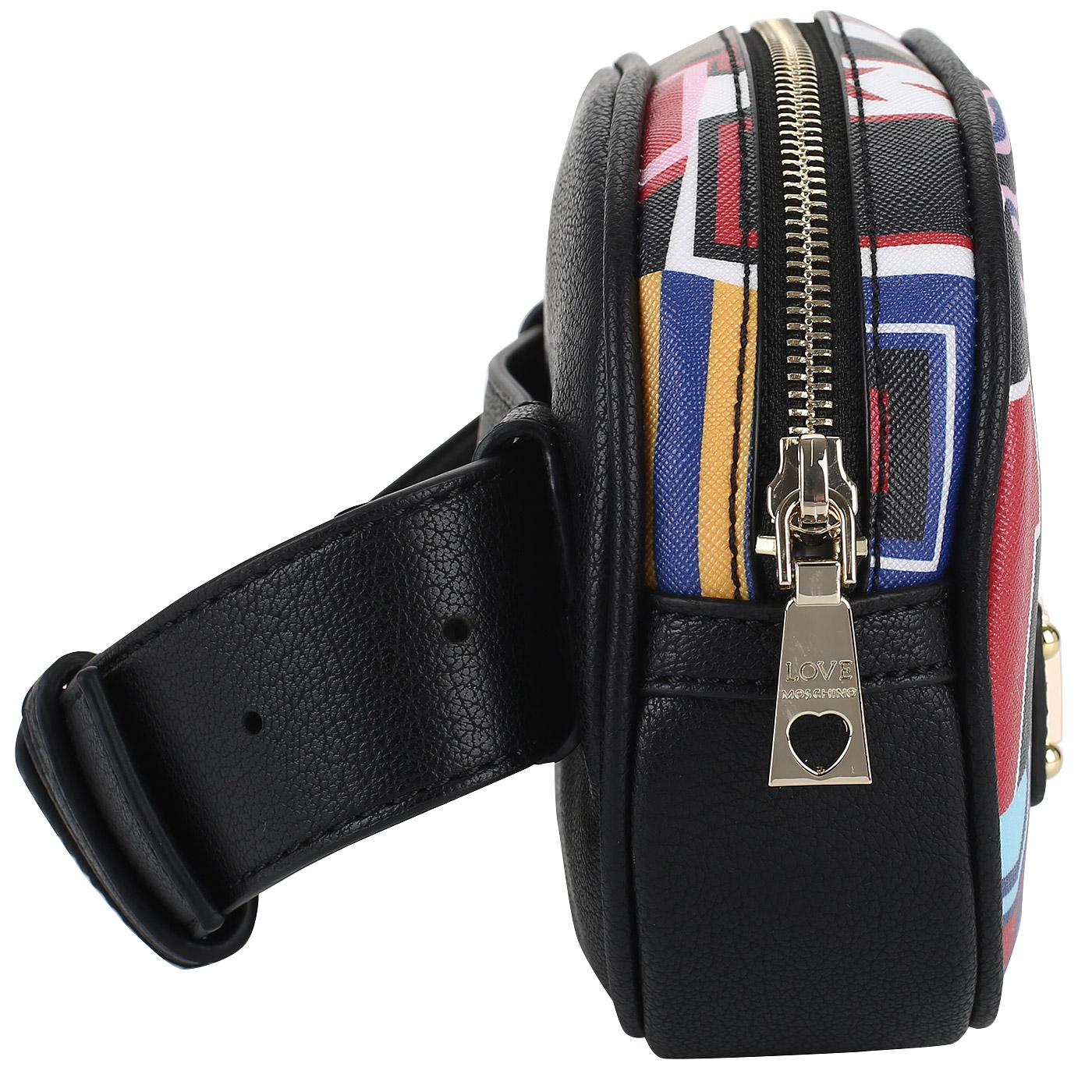 Сумочка на пояс Love Moschino Graphic Alphabet