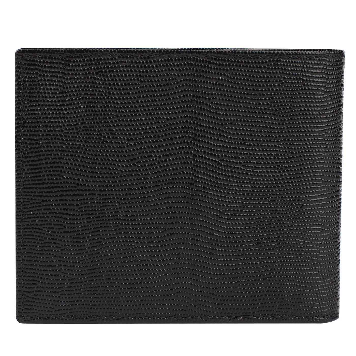 Черное кожаное портмоне Neri Karra 