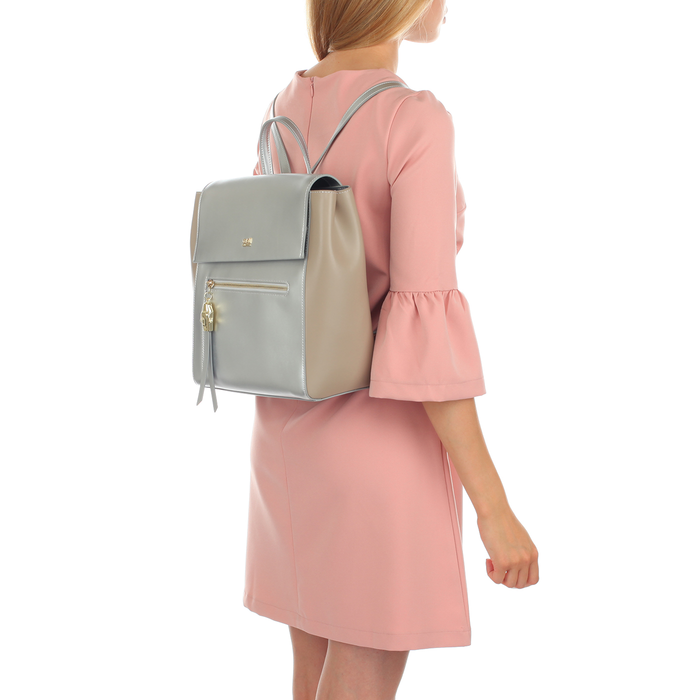 Женский рюкзак на кнопке Cavalli Class Brigitte