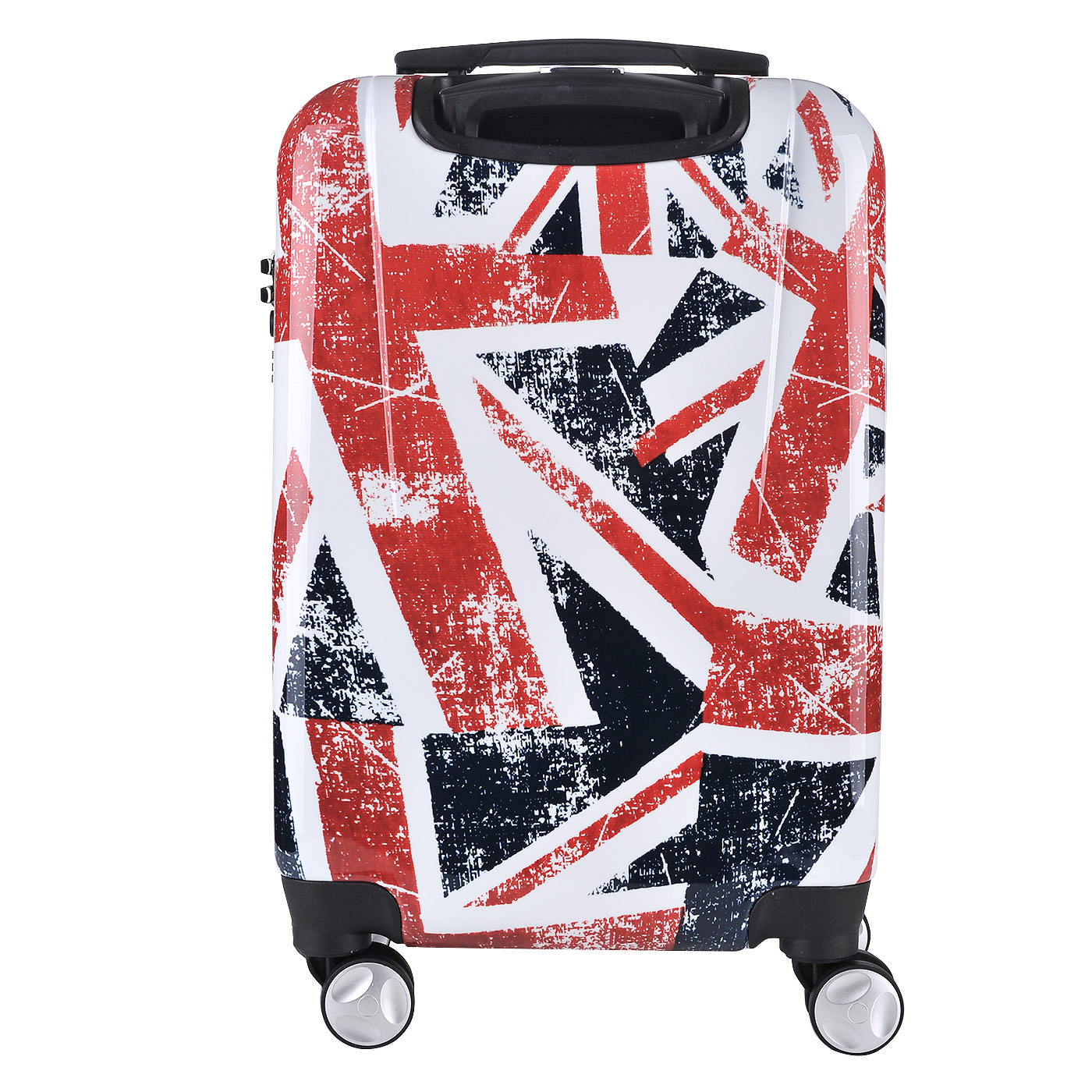 Чемодан маленький S из ABS-пластика Stevens British Flag