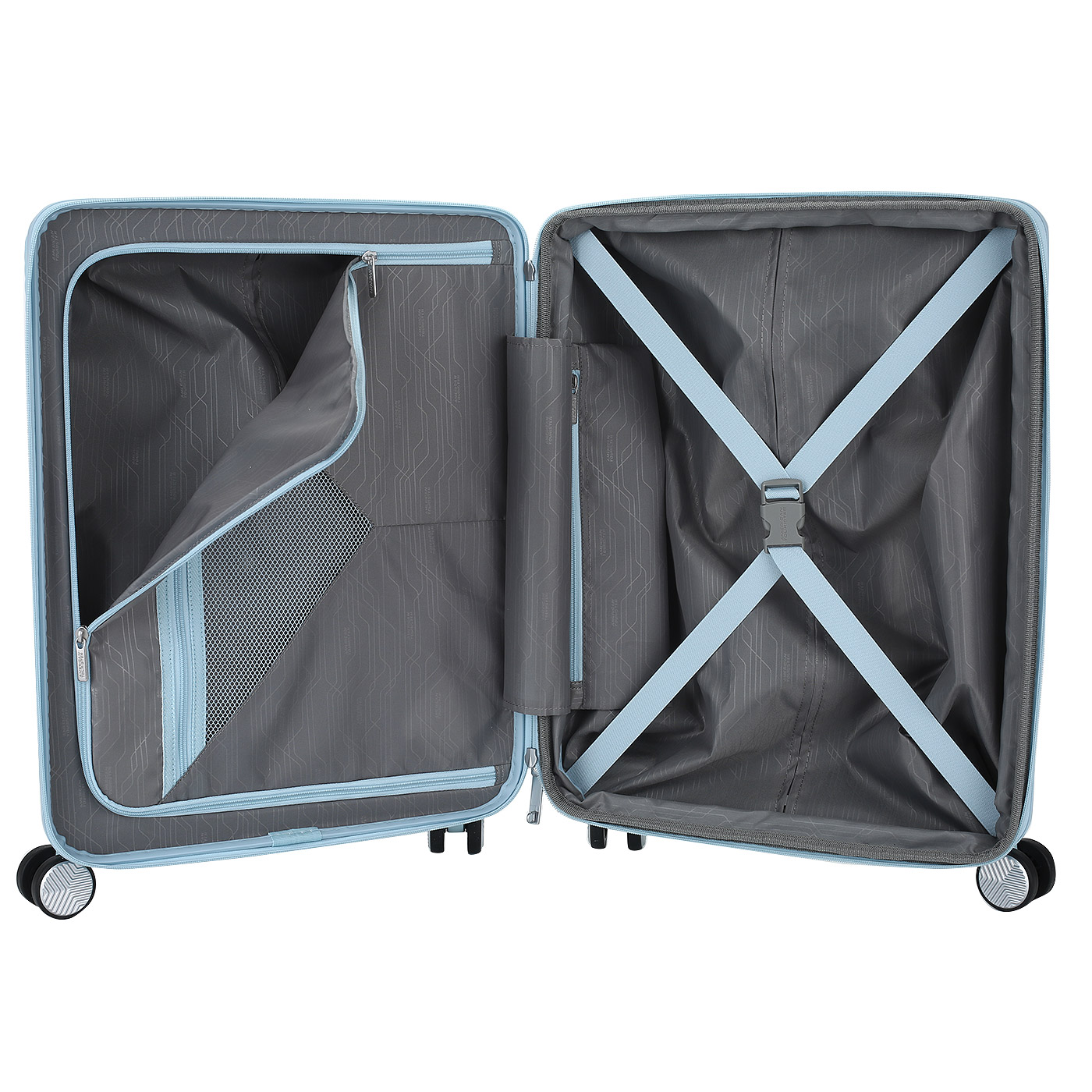 Чемодан для ручной клади из поликарбоната с кодовым замком American Tourister Flylife