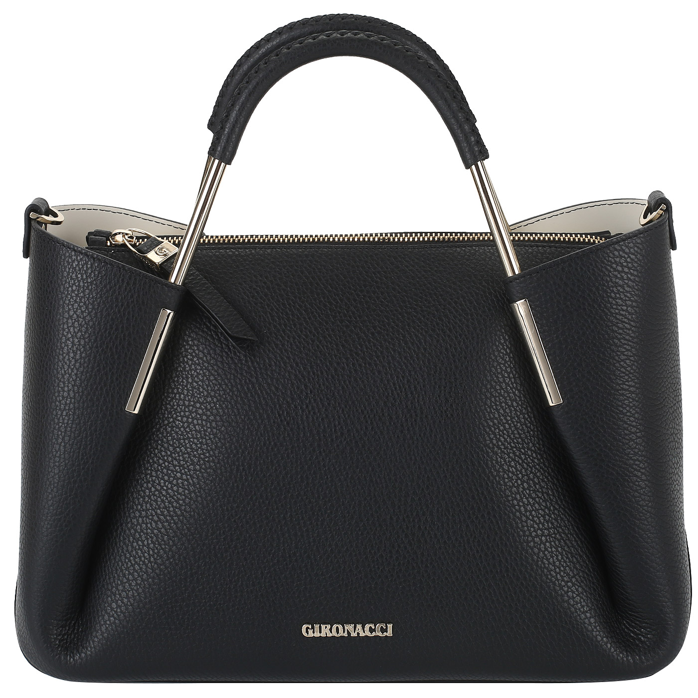 Gironacci Сумка из натуральной зернистой кожи