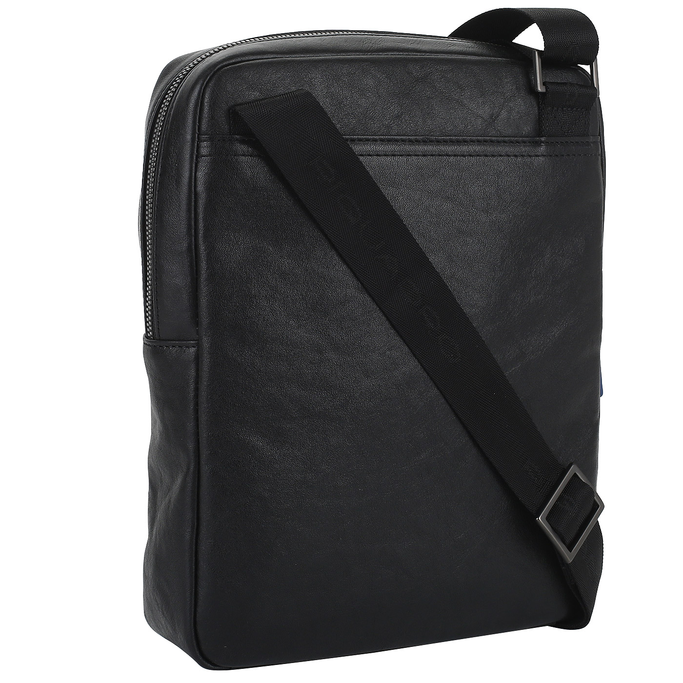 Черная кожаная сумка Piquadro B2S