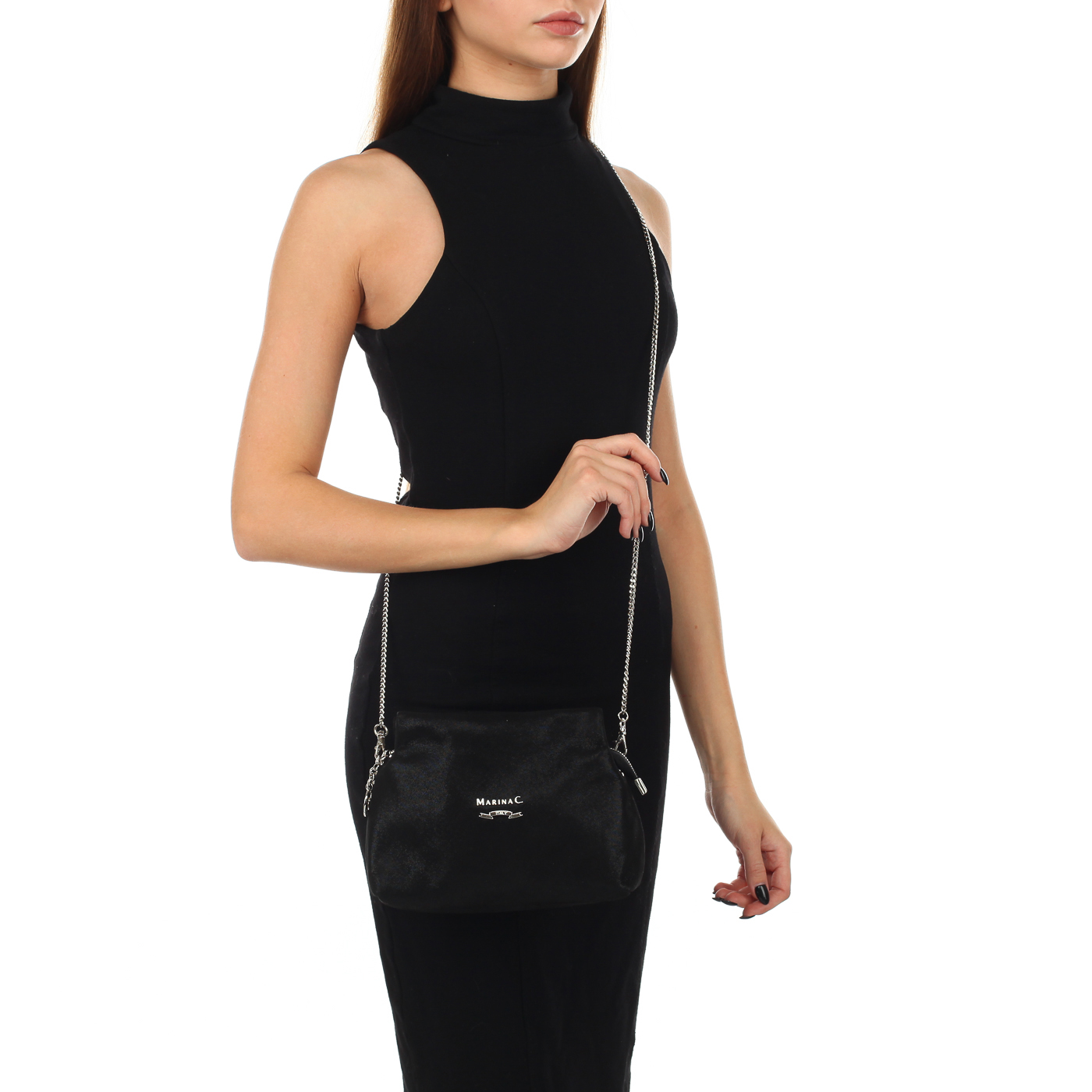 Замшевая сумочка Marina Creazioni 