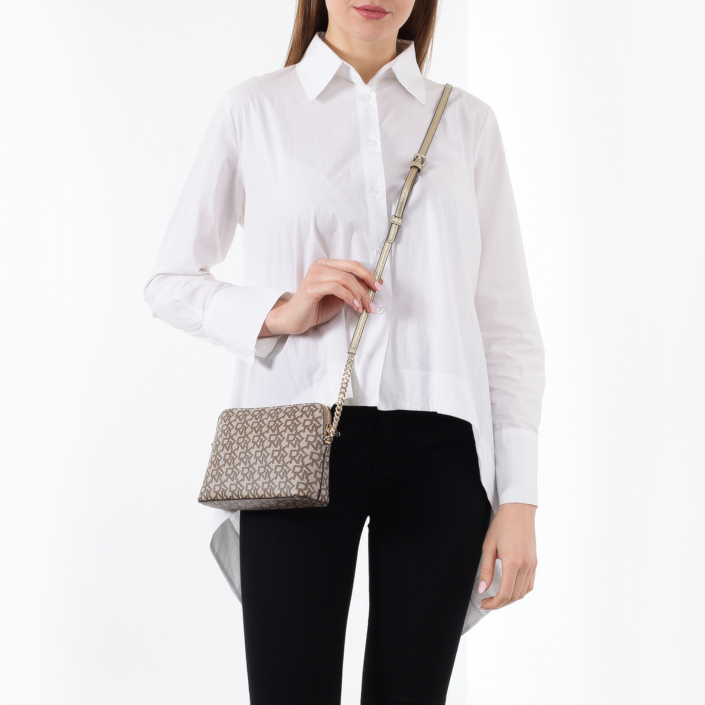 Сумочка с логотипом бренда DKNY Bryant