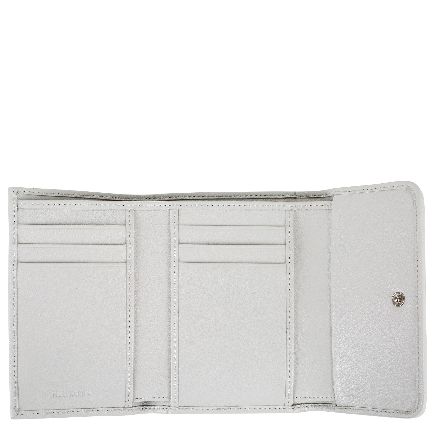 Стеганое портмоне на кнопке Neri Karra 