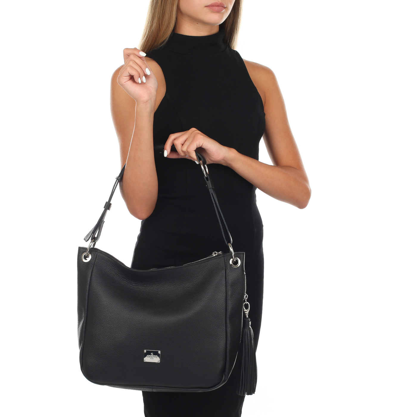 Сумка из мягкой кожи Chatte 