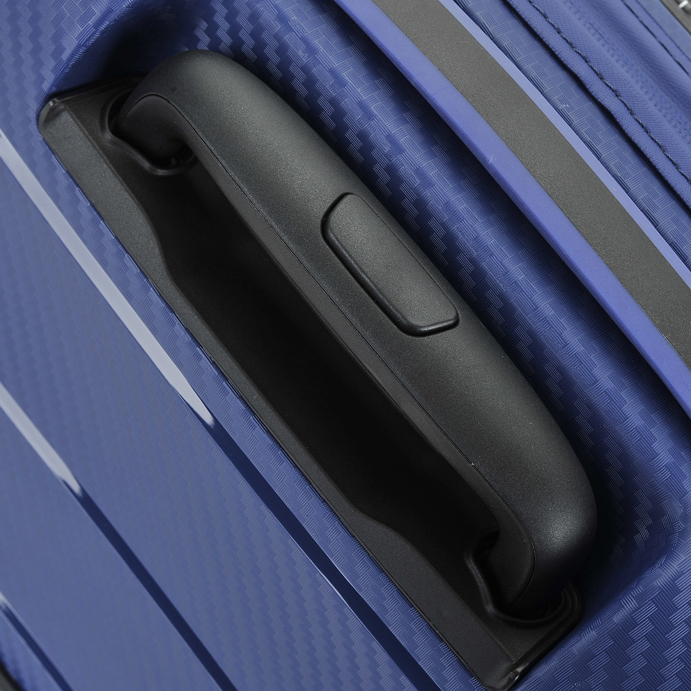 Чемодан для ручной клади из полипропилена с кодовым замком Eberhart Vortex