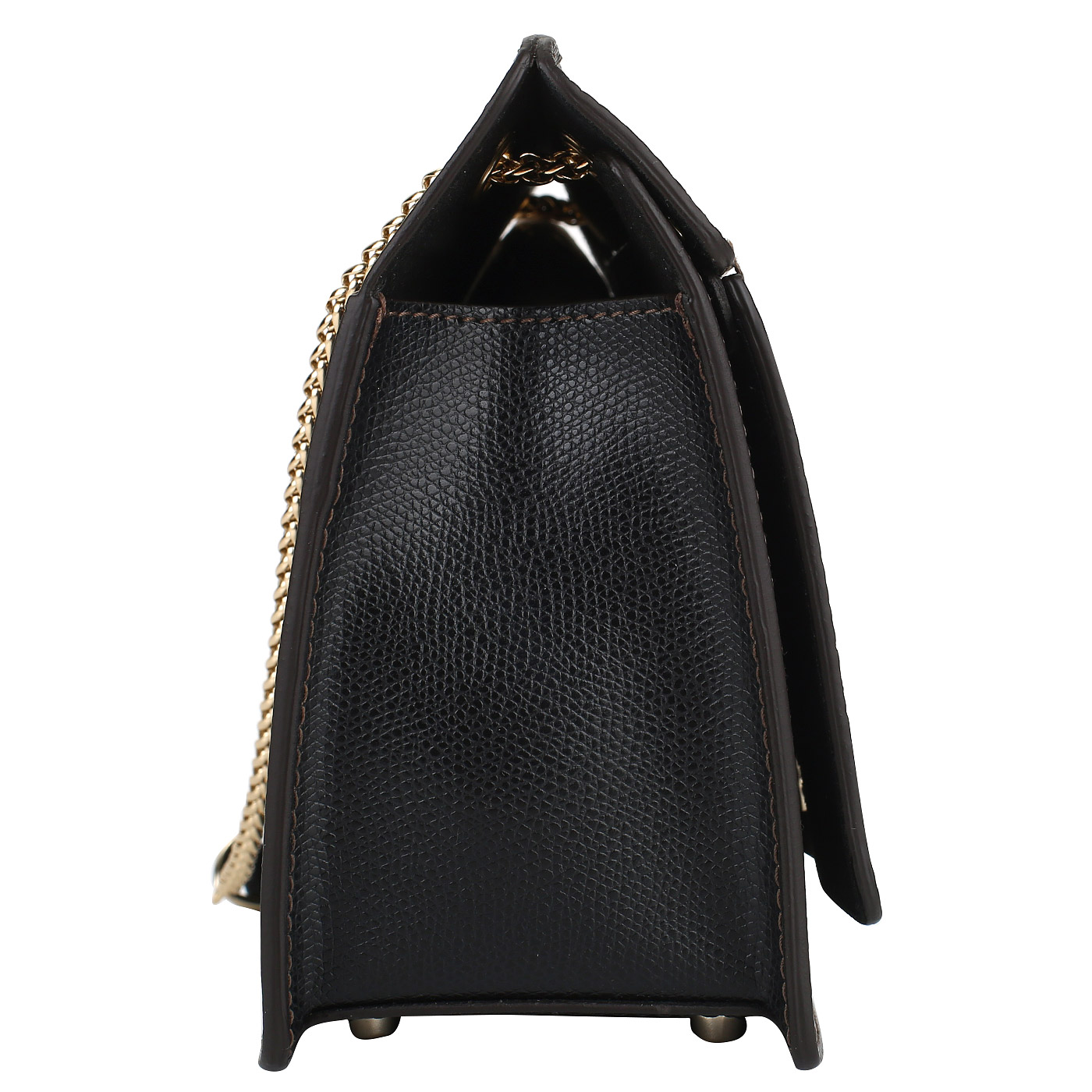 Черная кожаная сумочка через плечо Furla Like