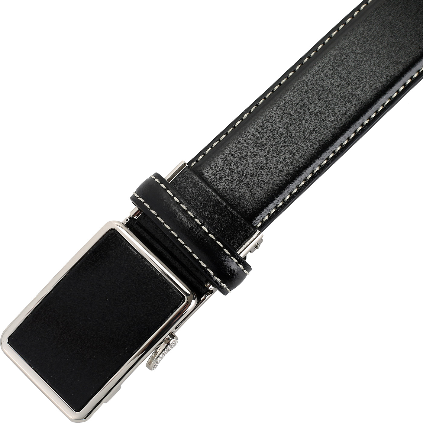 Черный ремень Anthoni Crown 