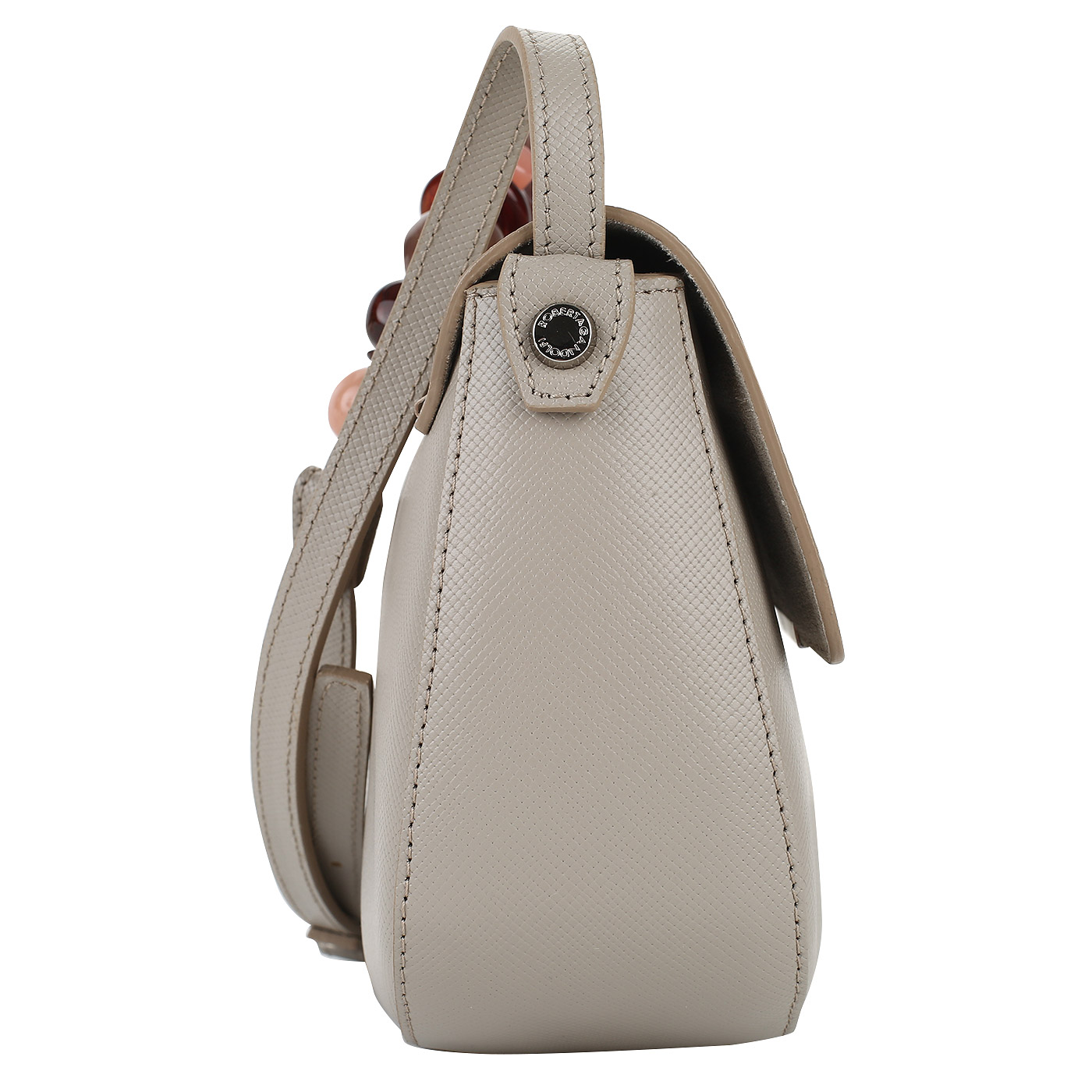 Женская сумочка-седло из кожи Roberta Gandolfi Jasmine