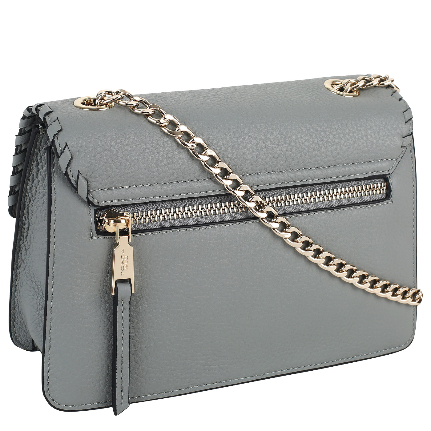 Кожаная сумка с цепочкой Tosca Blu Peonia