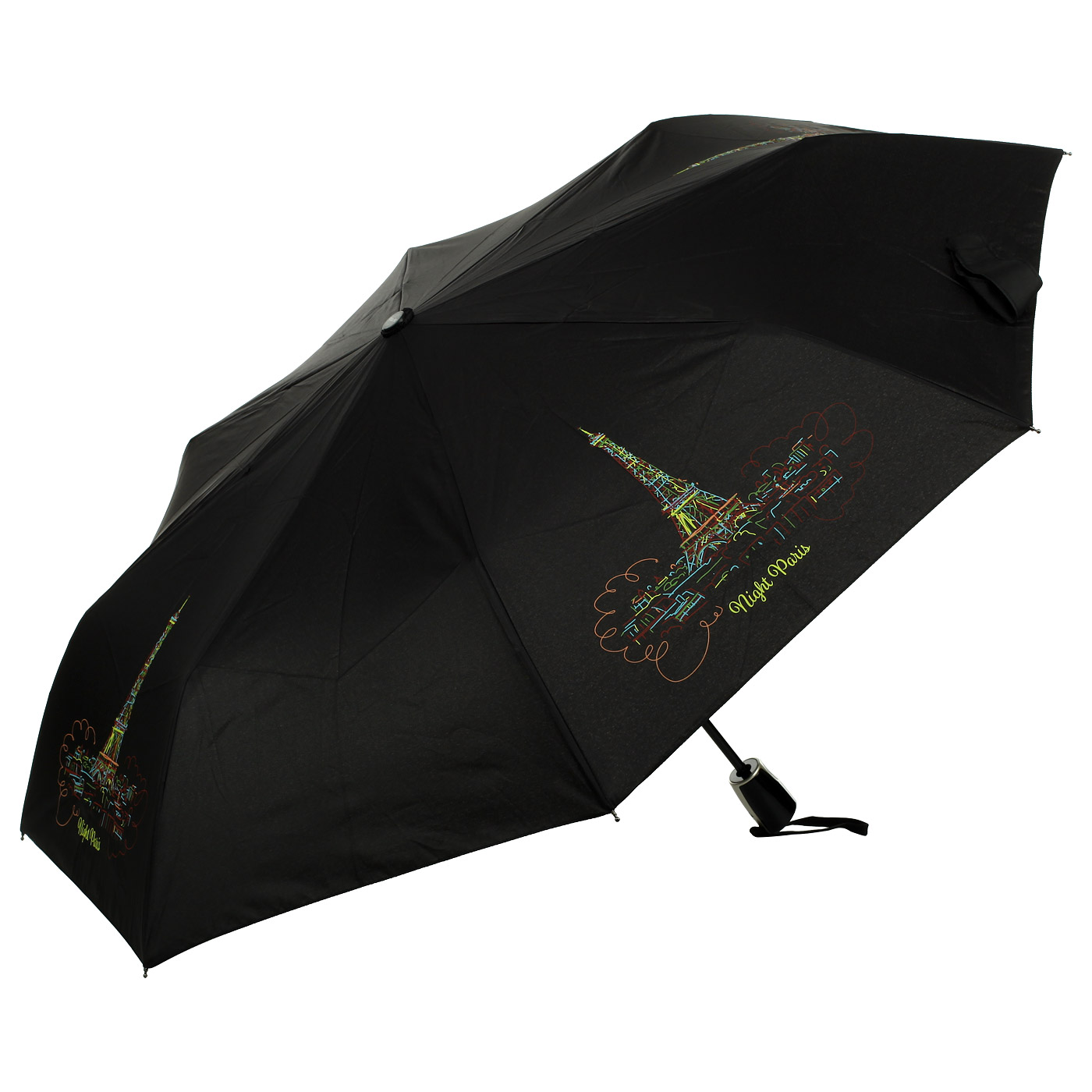 Doppler Черный автоматический зонт