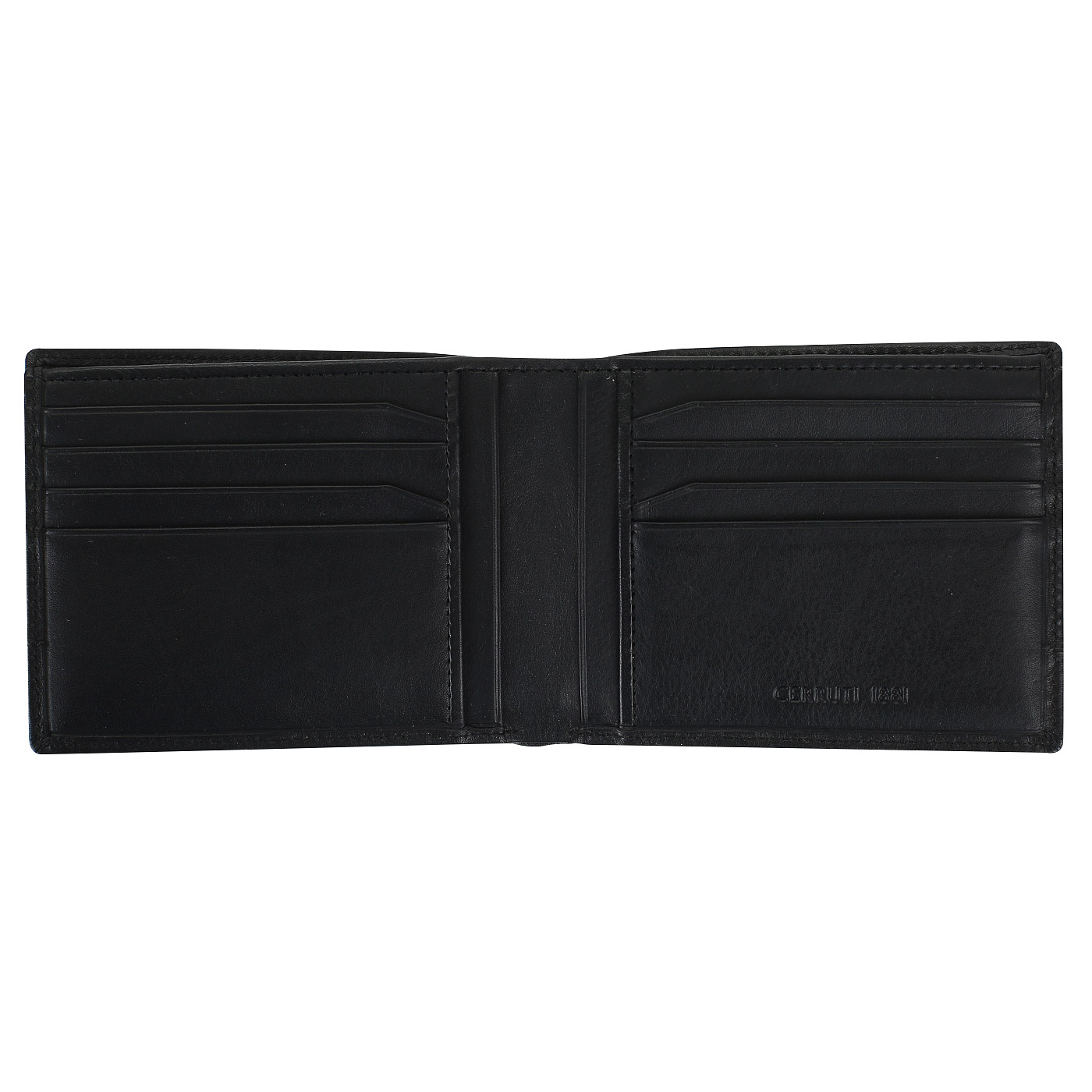 Портмоне из черной кожи Cerruti 1881 Dubai