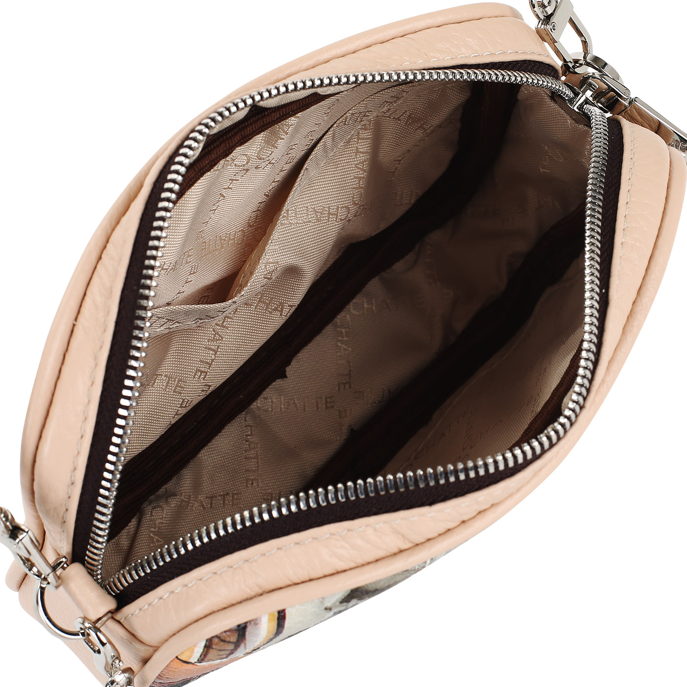 Кожаная сумочка через плечо Chatte 