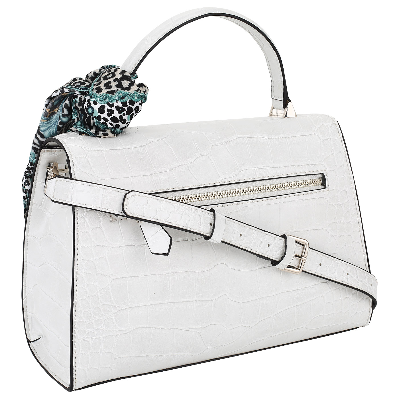 Сумка с отделкой под крокодила Guess Anne Marie