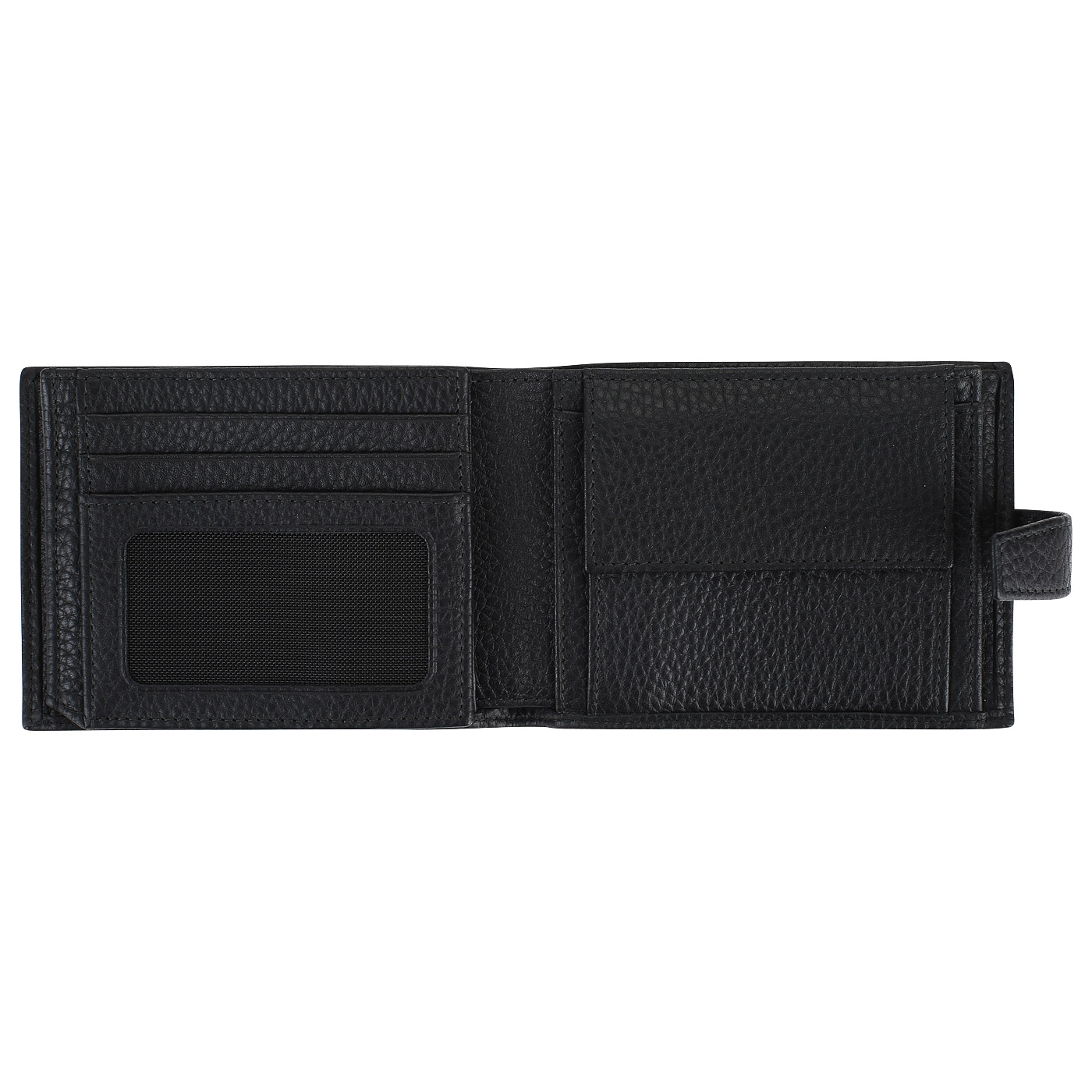 Черное портмоне на кнопке Mayrhoff Witten