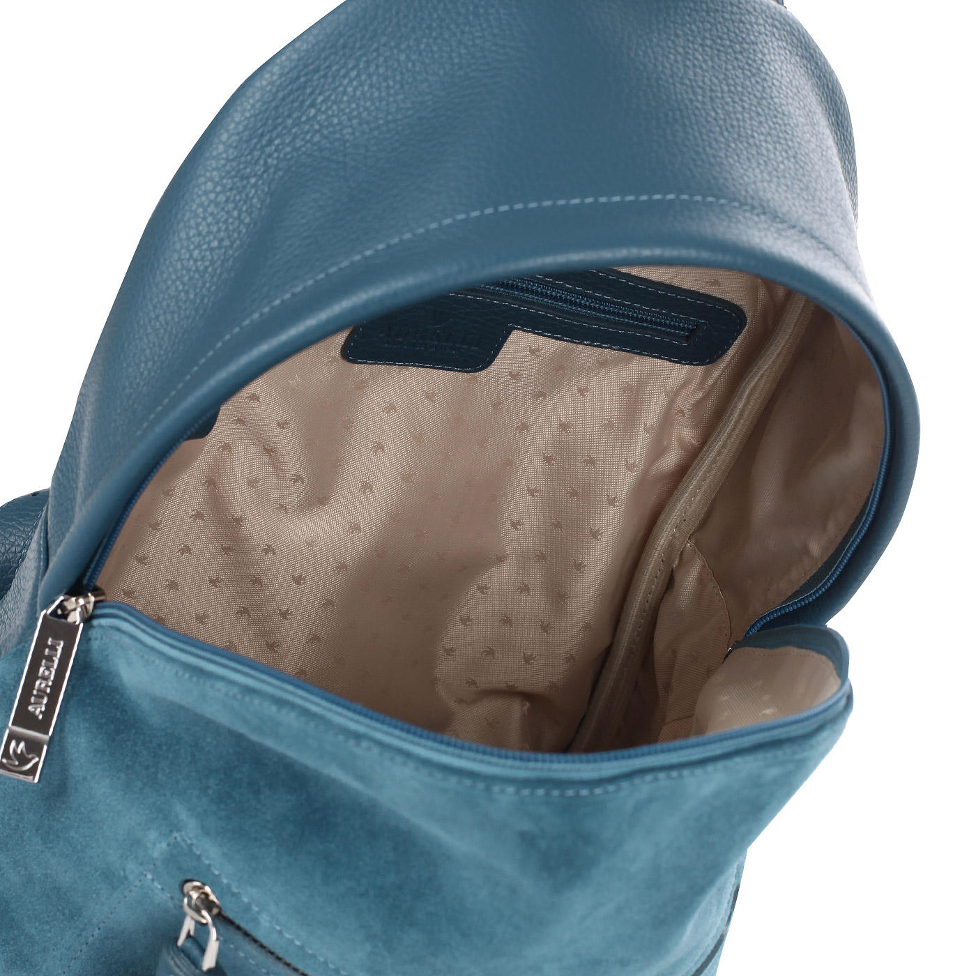 Рюкзак из кожи и замши Aurelli Suede