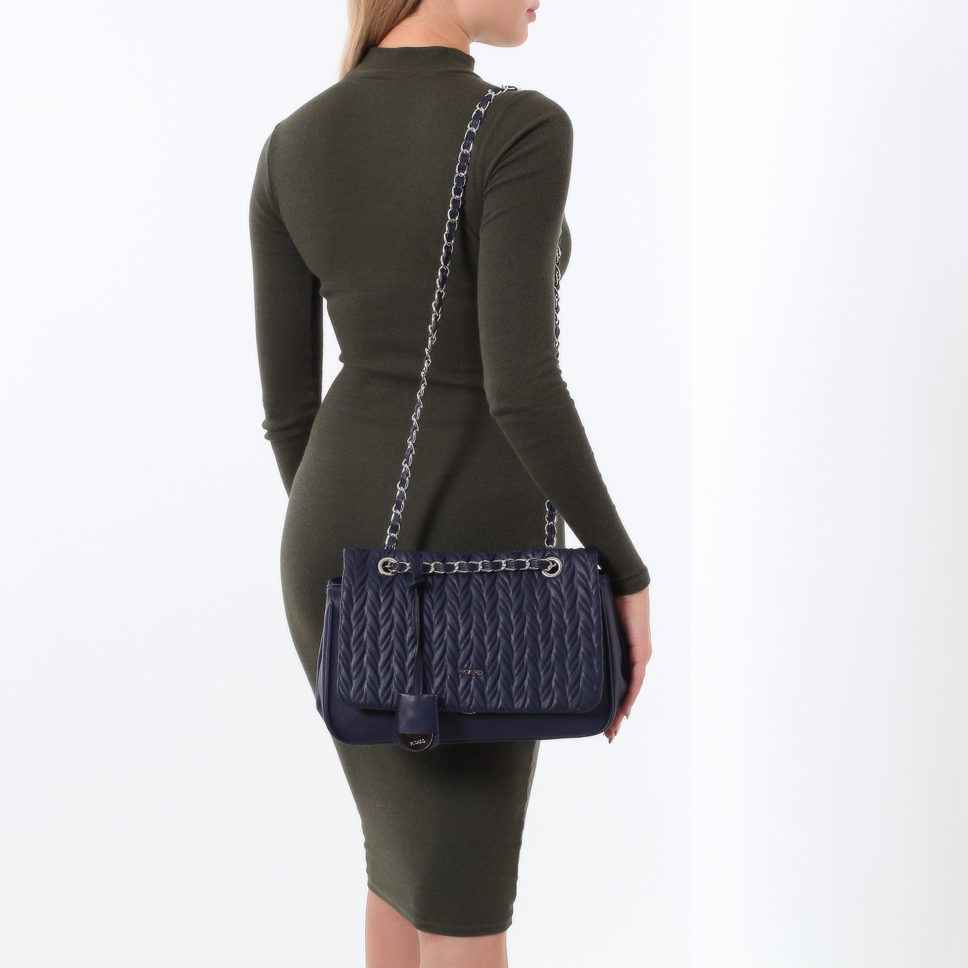 Тисненая сумка Picard Braid