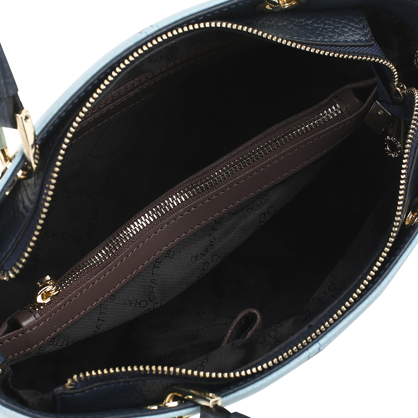 Сумка из зернистой кожи Chatte 