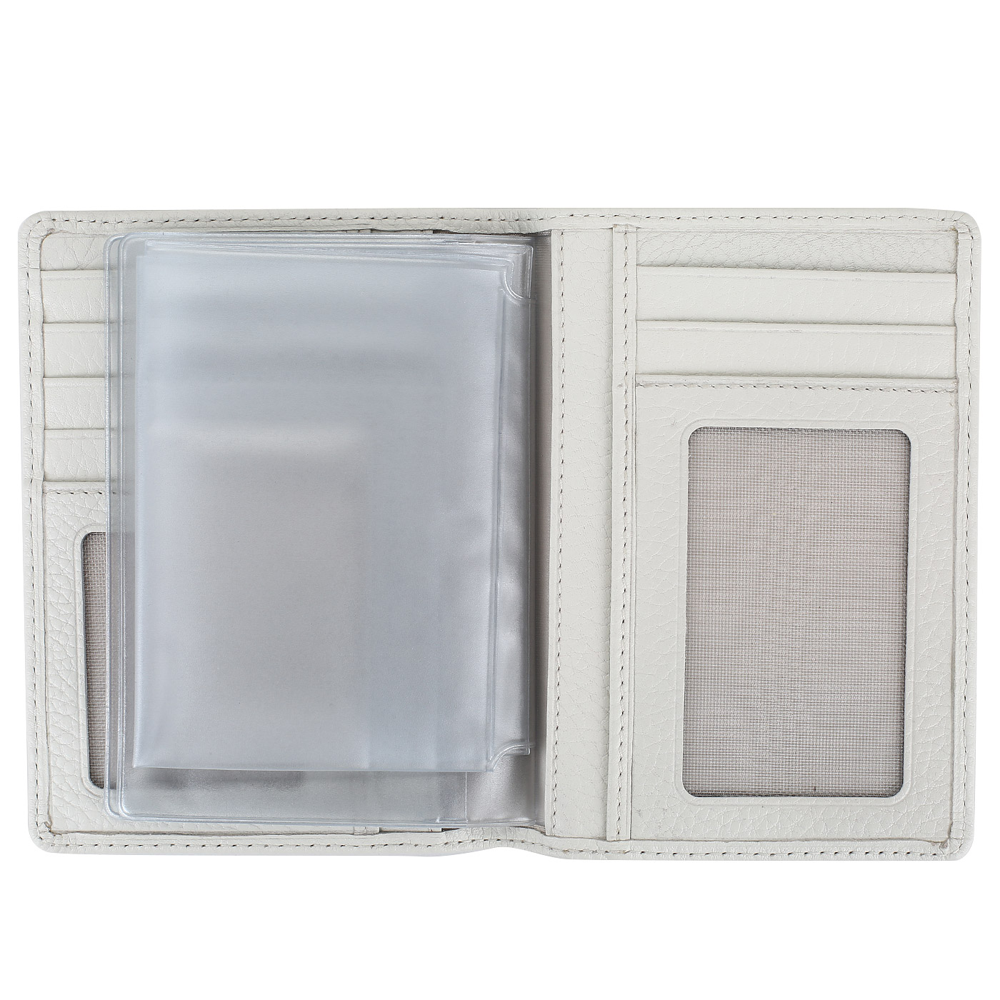 Белая обложка для автодокументов Neri Karra 